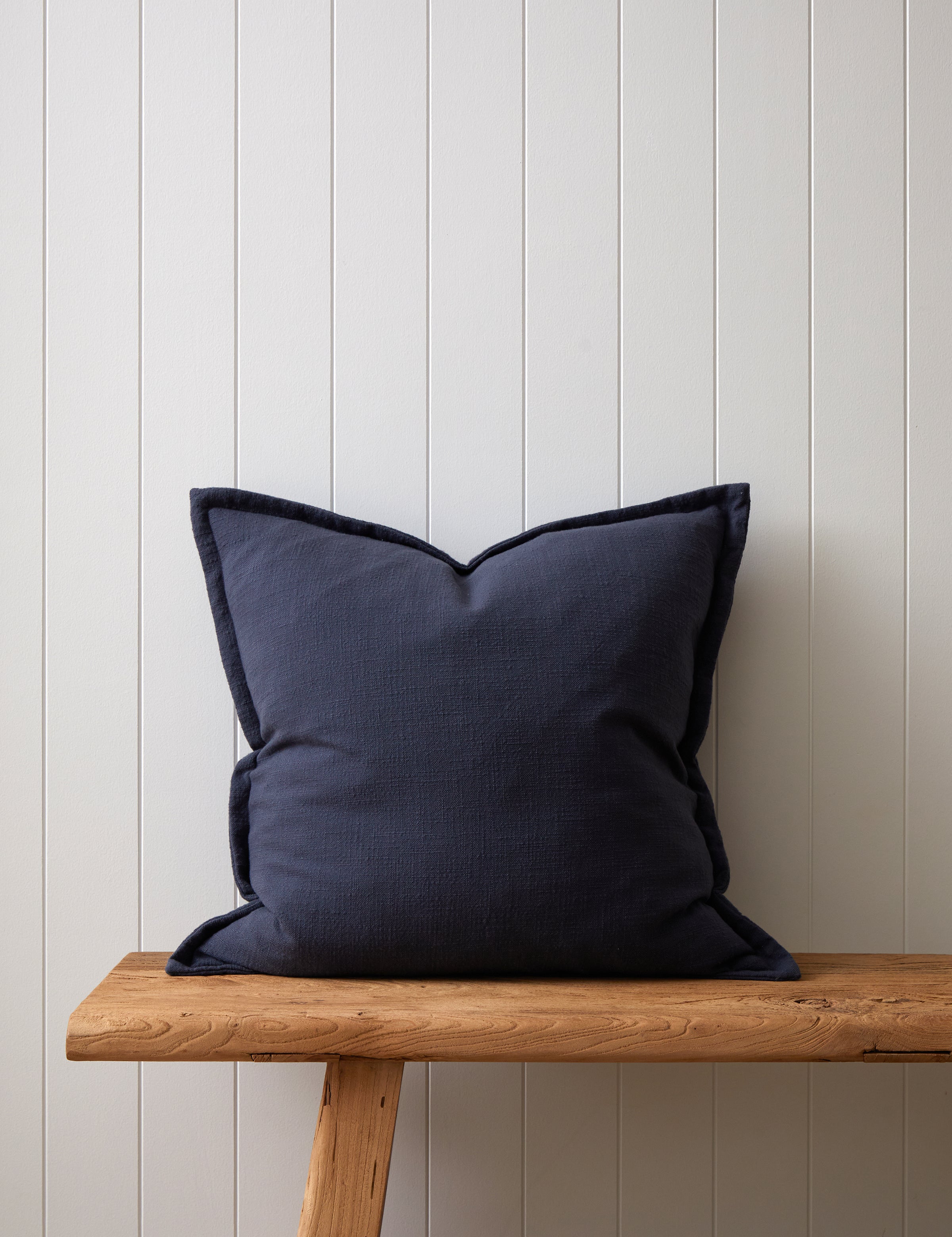 Lennon Large Square Cushion Cover | Navy-1