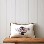 Let It Bee Rectangle Cushion Cover | Multi-1