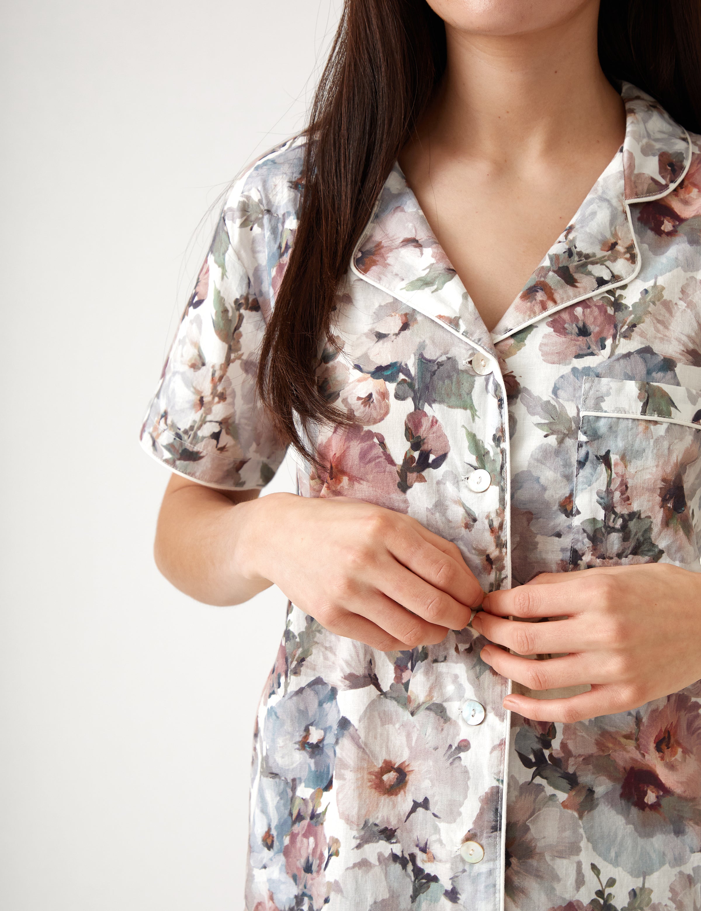 Lilah PJ Shirt | Floral-2