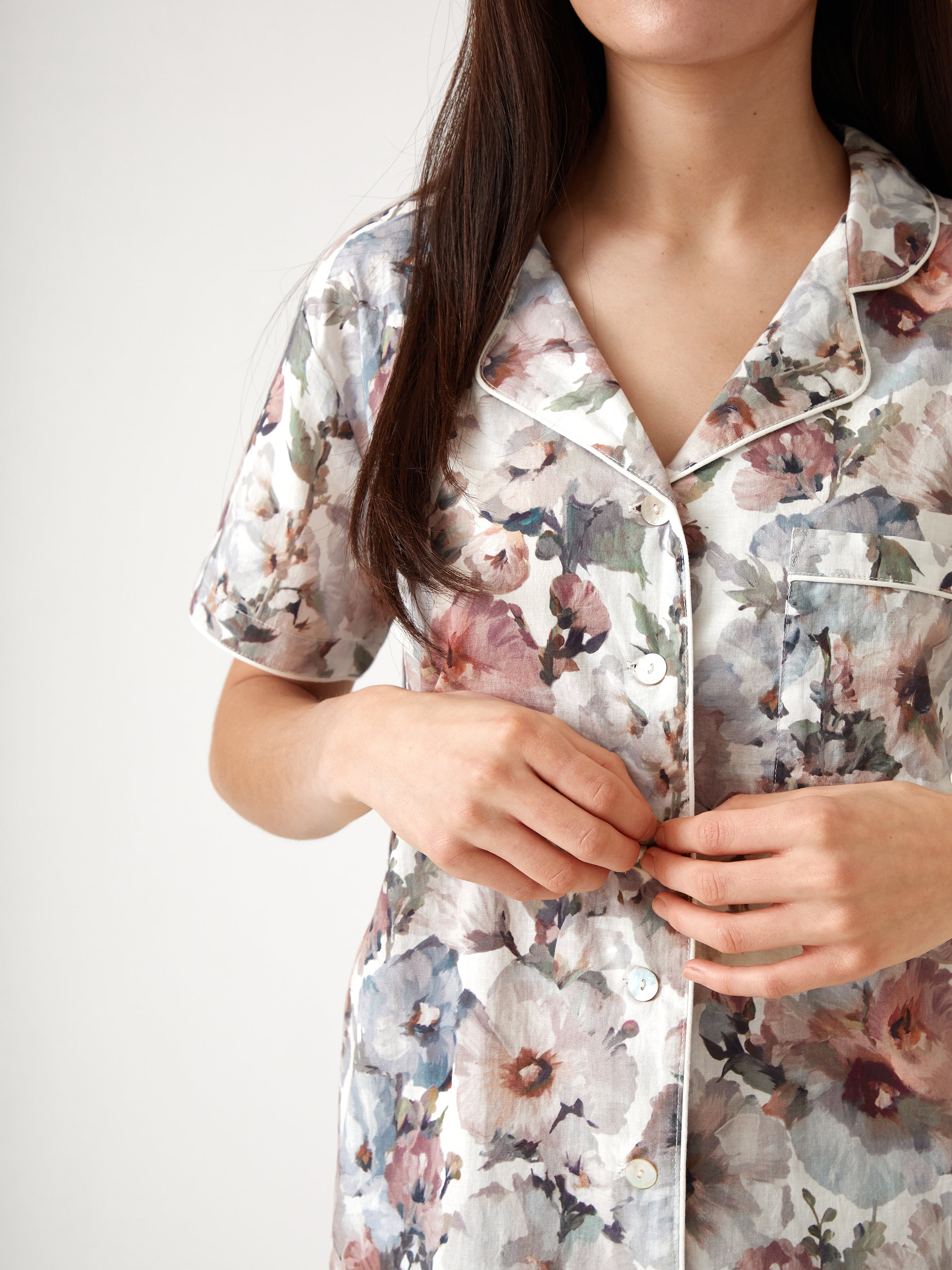 Lilah PJ Shirt | Floral-2