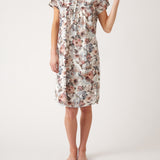 Lilah Short Sleeve Nightie | Floral-1