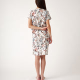 Lilah Short Sleeve Nightie | Floral-4