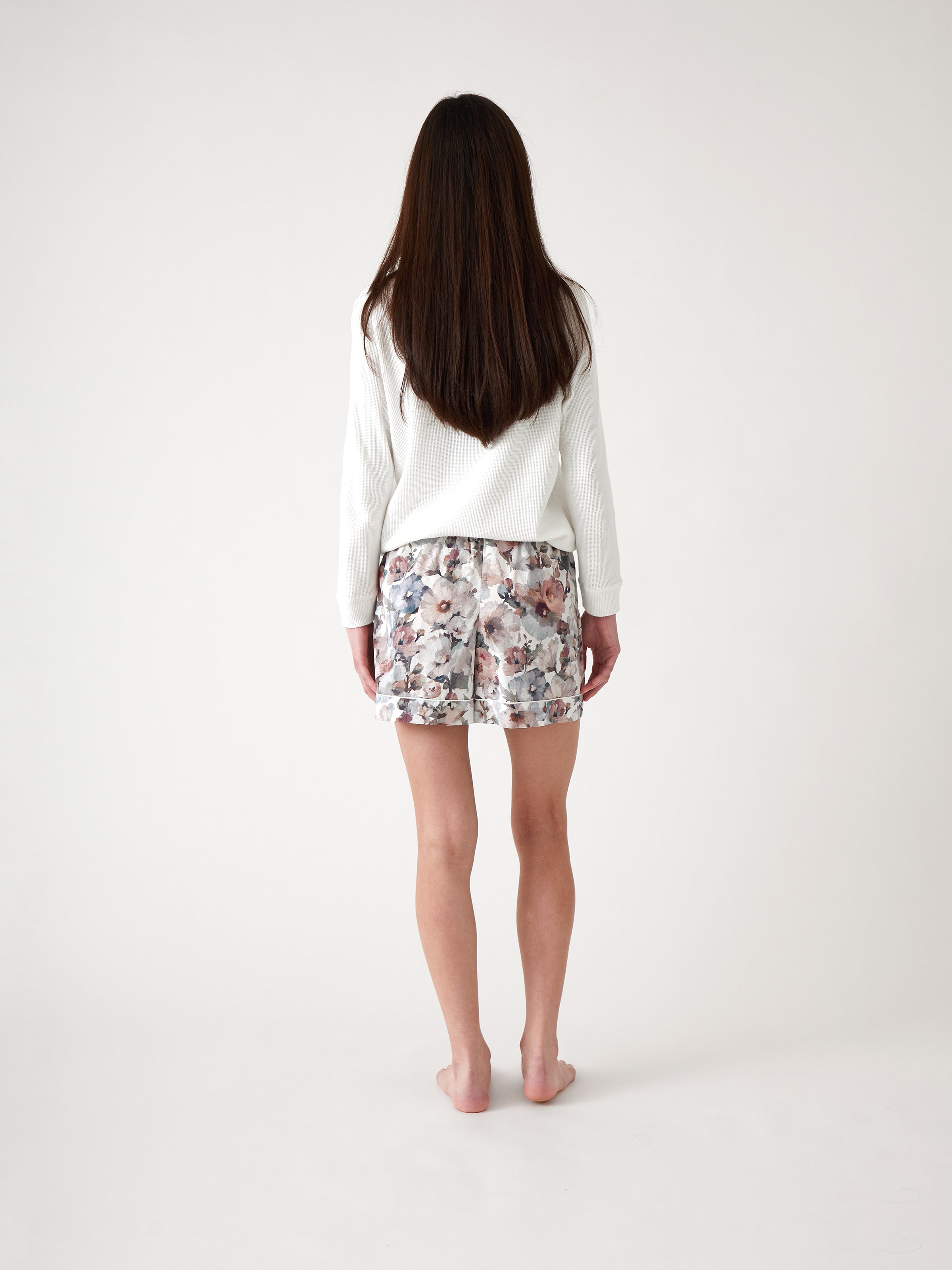 Lilah Sleep Shorts | Floral-4