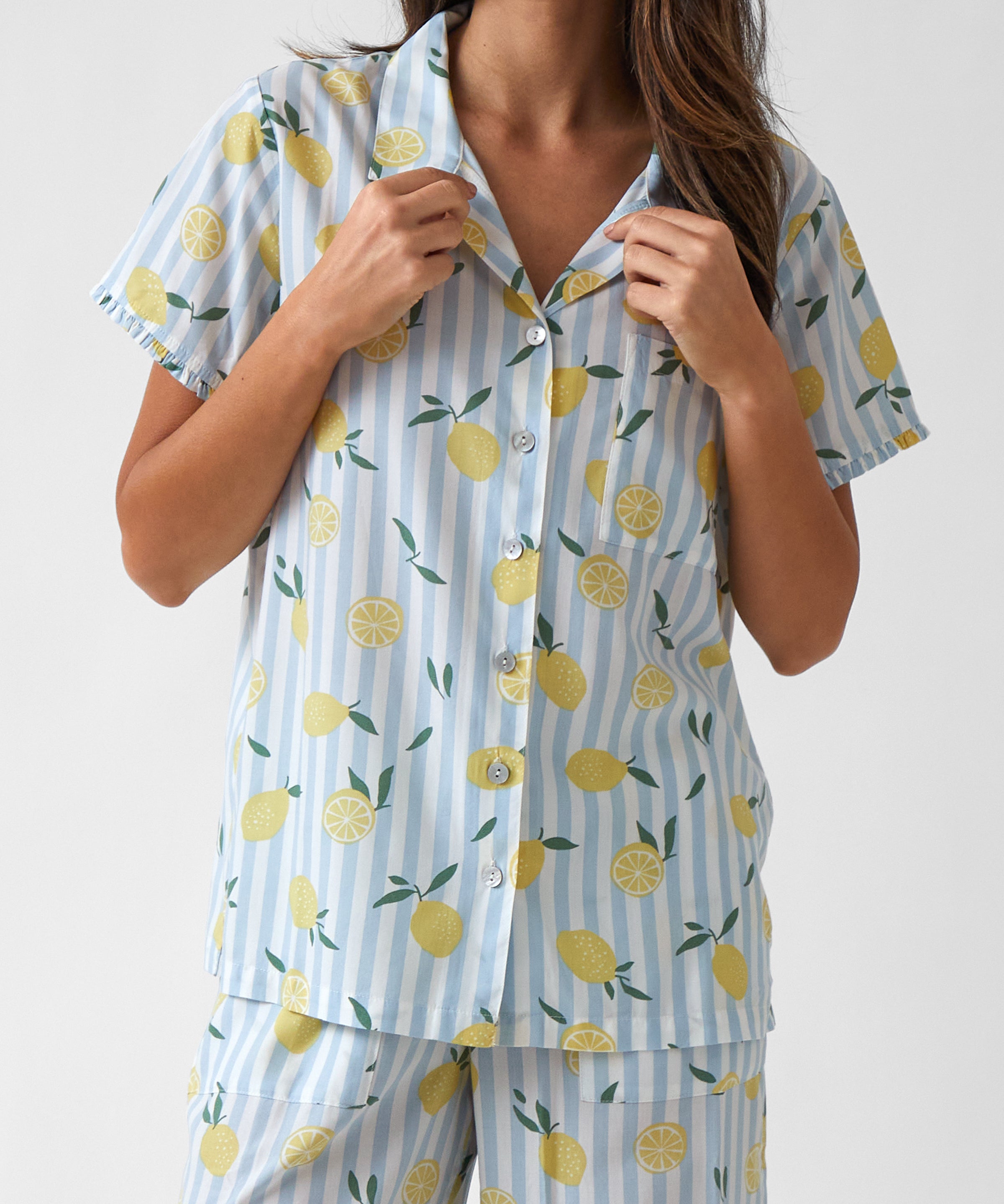 Limonella PJ Shirt | Lemon-1