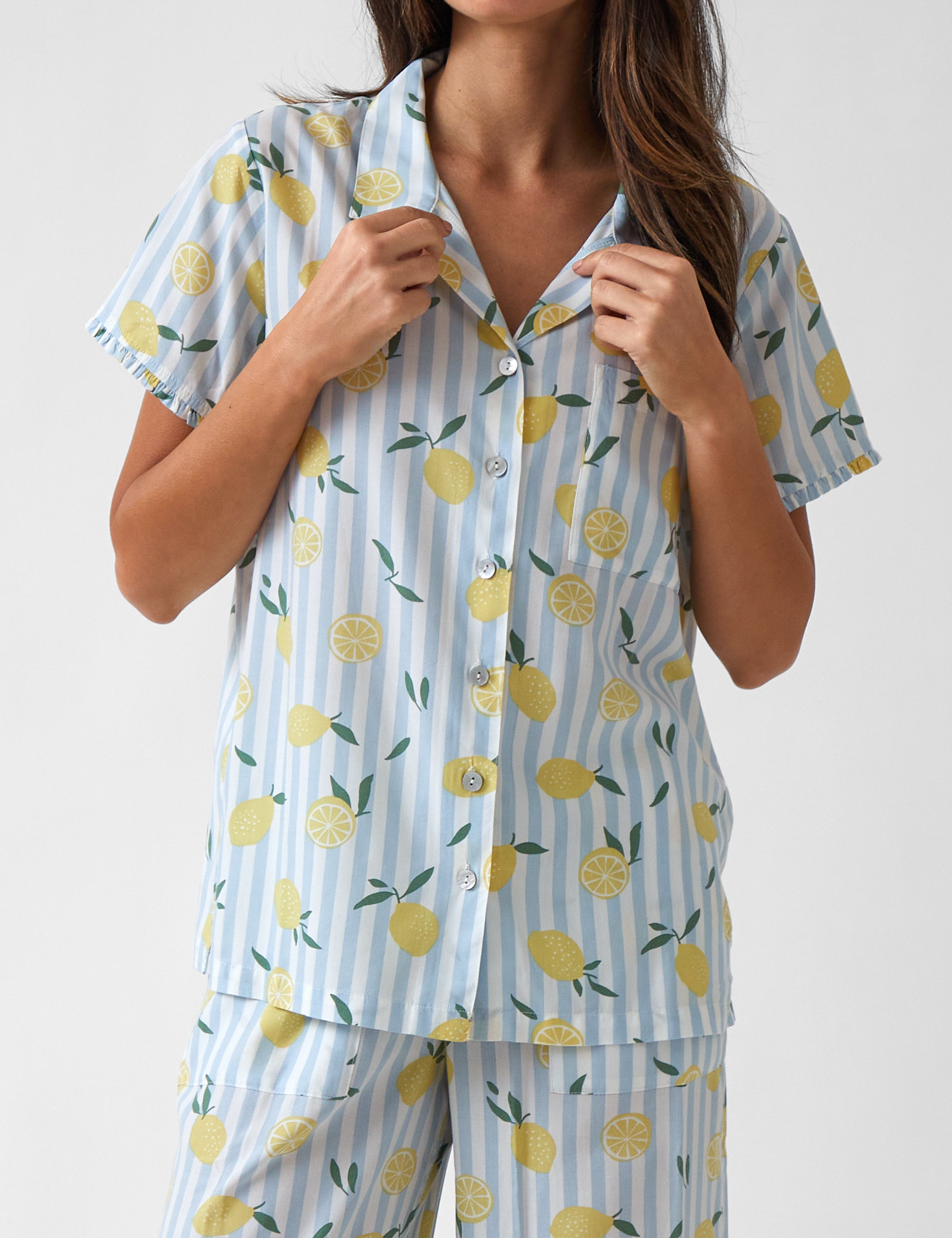 Limonella PJ Shirt | Lemon-1