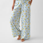 Limonella Palazzo PJ Pants | Lemon-1