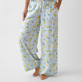Limonella Palazzo PJ Pants | Lemon-1