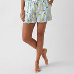 Limonella Sleep Shorts | Lemon-1