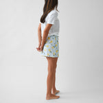 Limonella Sleep Shorts | Lemon-4