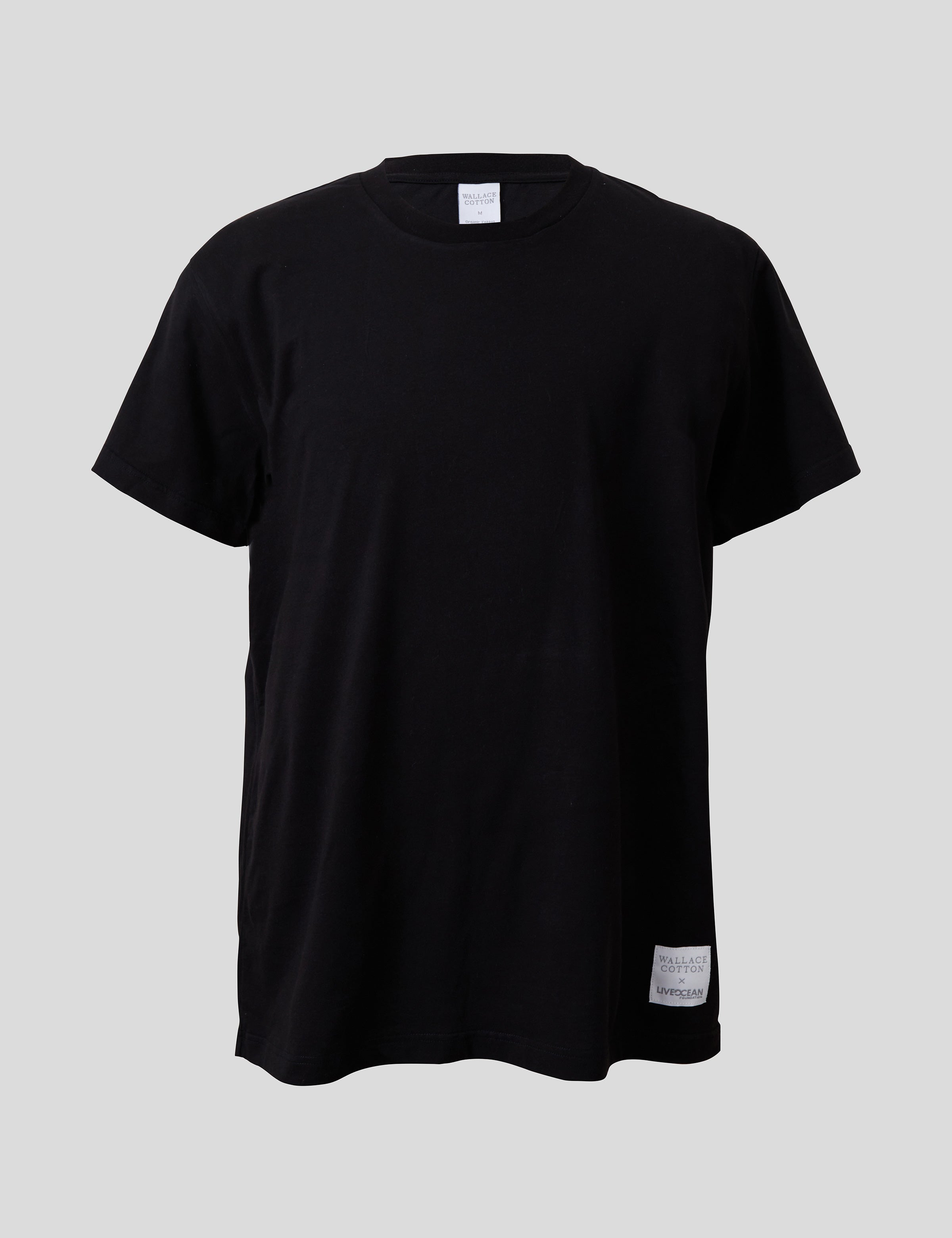 Live Ocean Men's Charity Tee Shirt | Black-1
