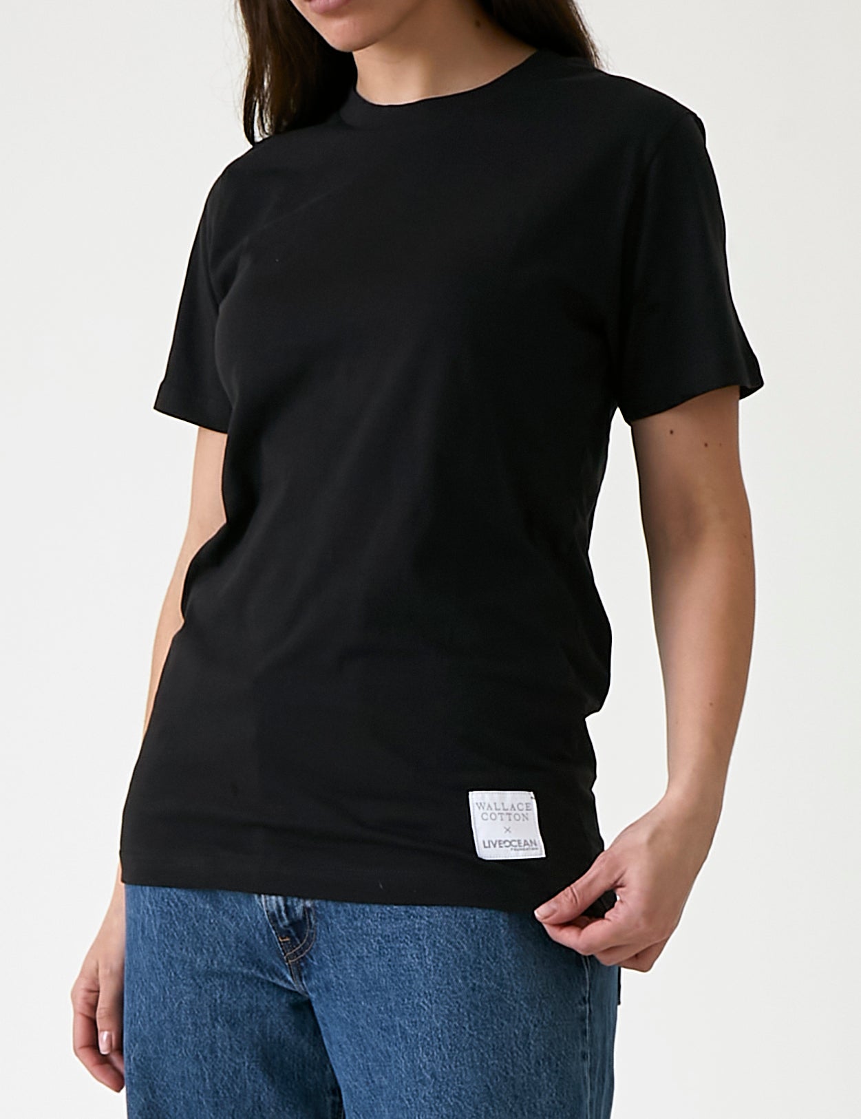 Live Ocean Men's Charity Tee Shirt | Black-4