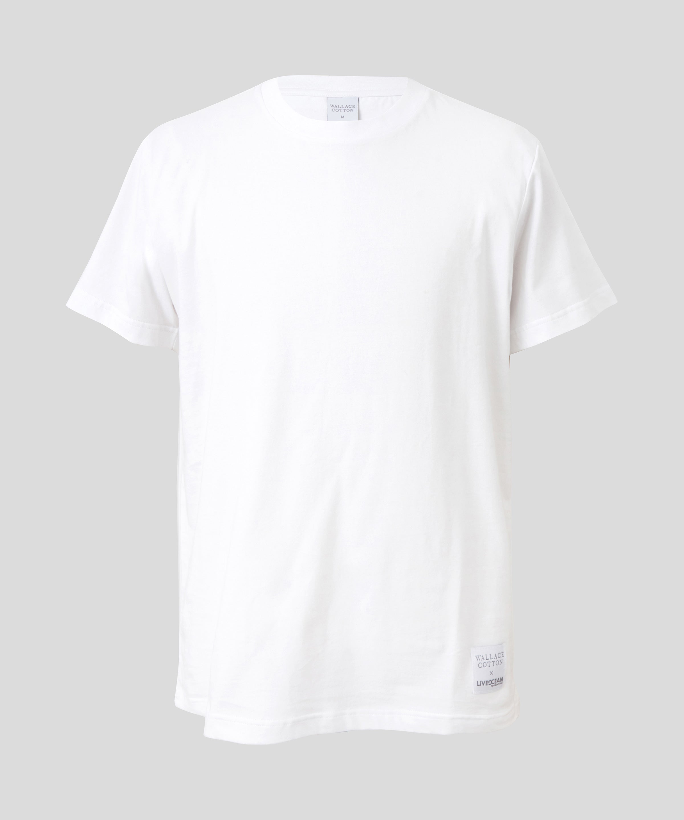 Live Ocean Men's Charity Tee Shirt | White-1