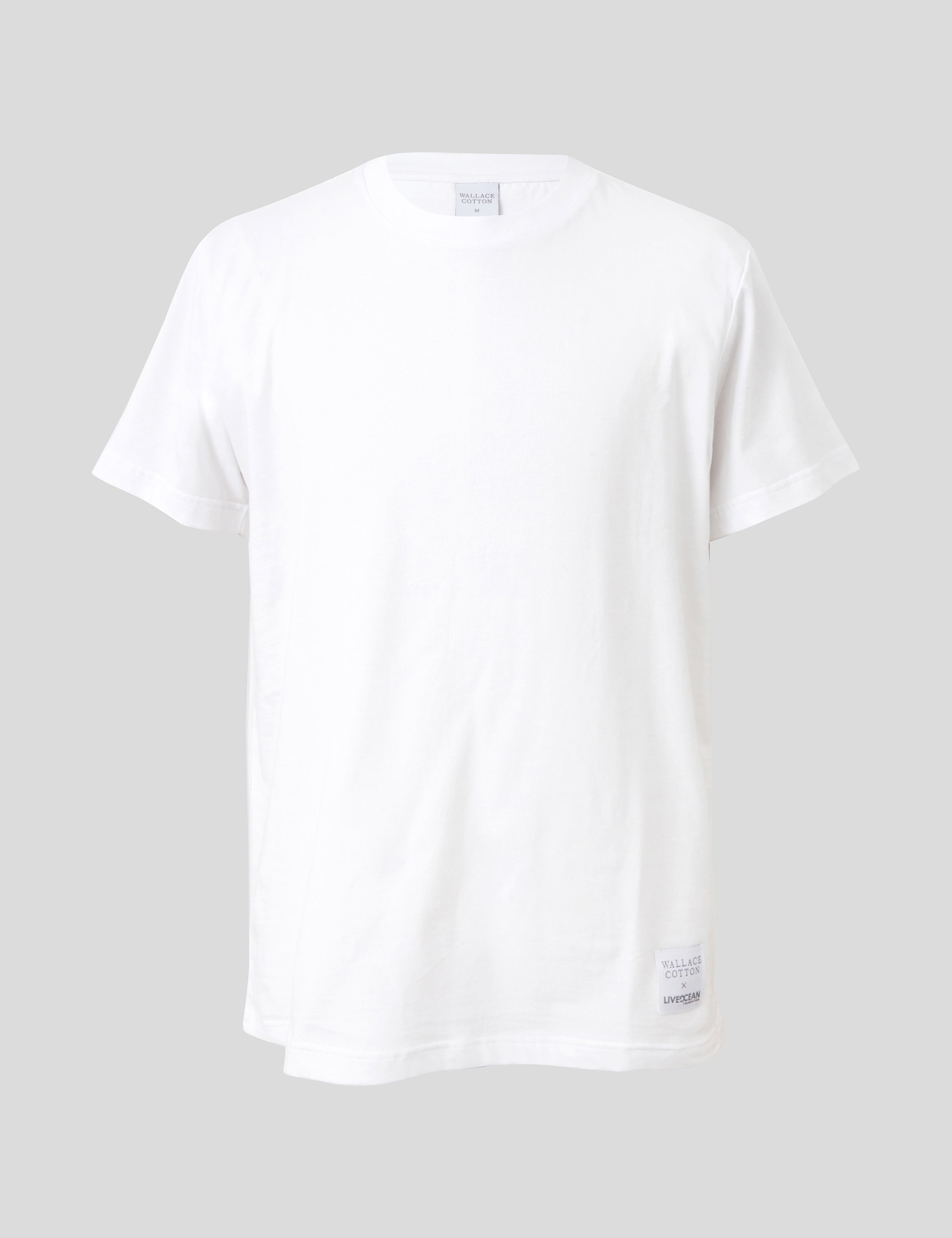 Live Ocean Men's Charity Tee Shirt | White-1