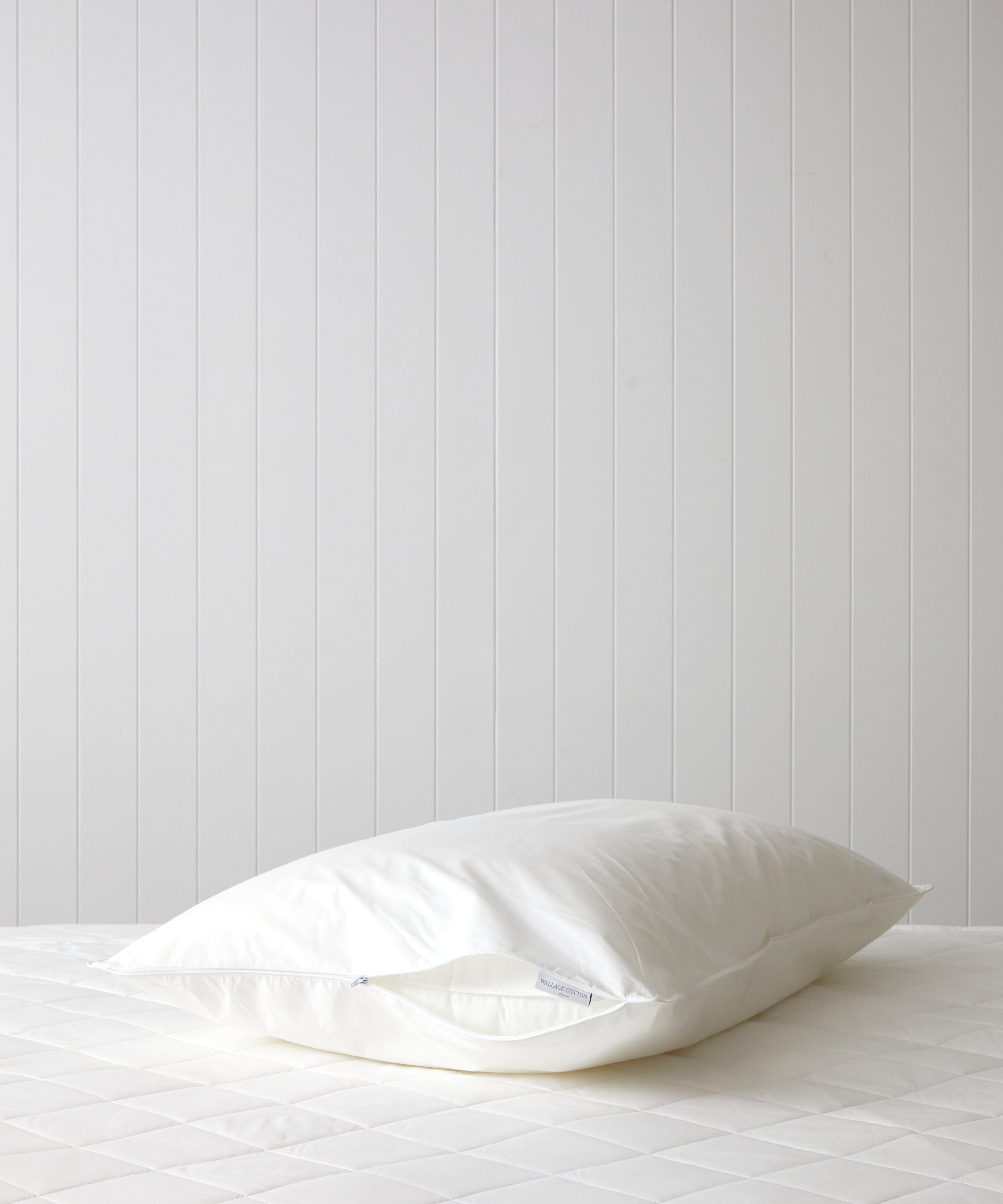 Lodge Pillow Protector | White-1