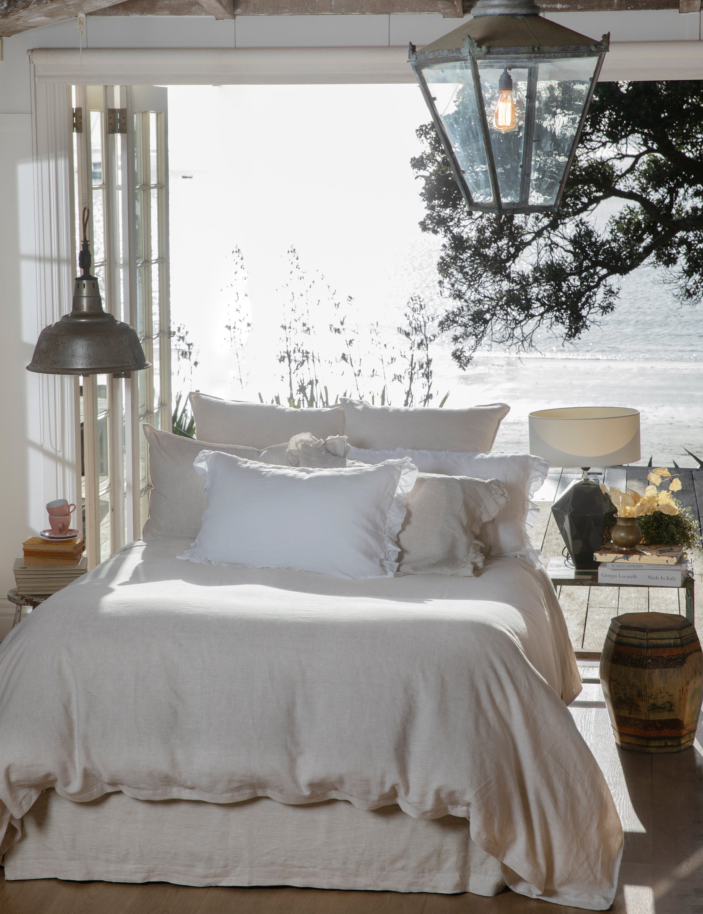 Loft Linen Duvet Cover Set | Natural-5