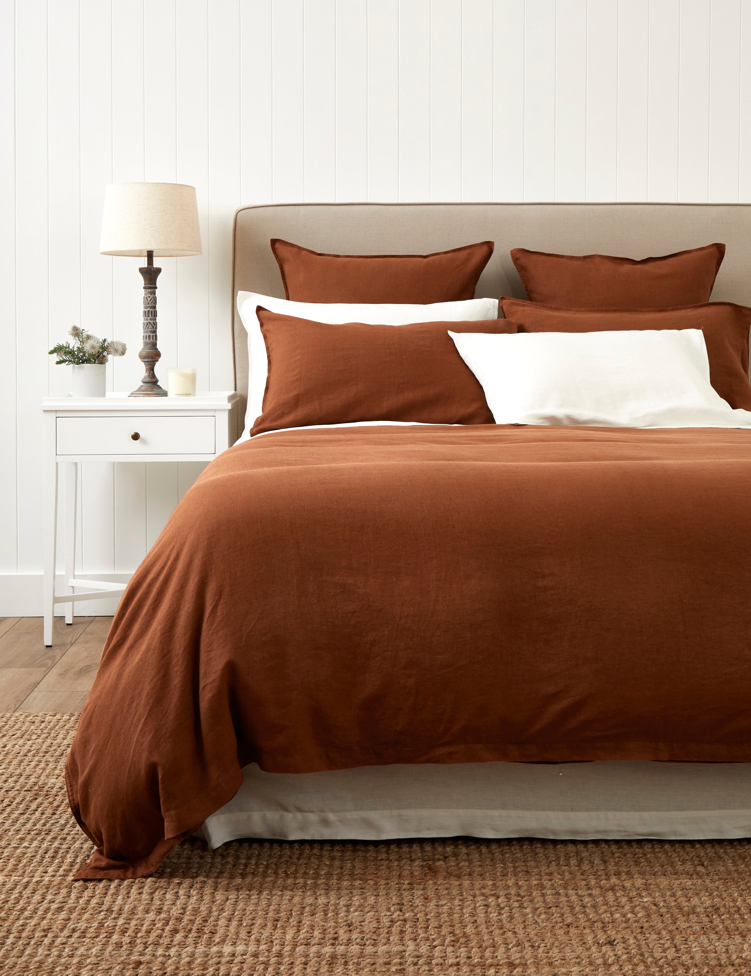 Loft Linen Duvet Cover Set | Sienna-1