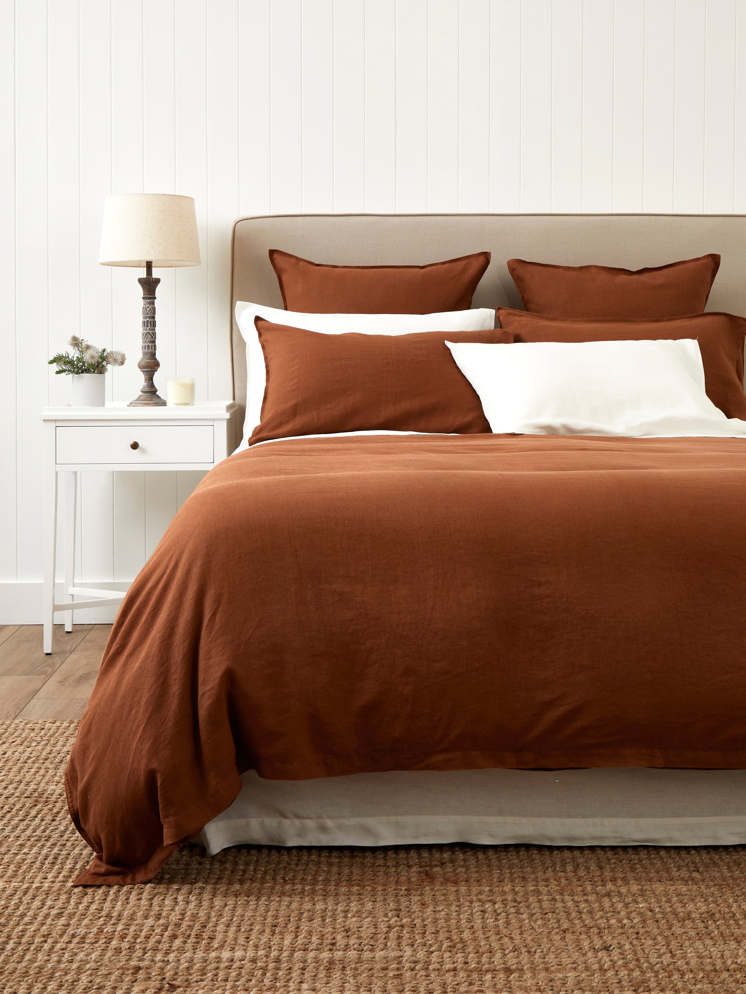 Loft Linen Duvet Cover Set | Sienna-1