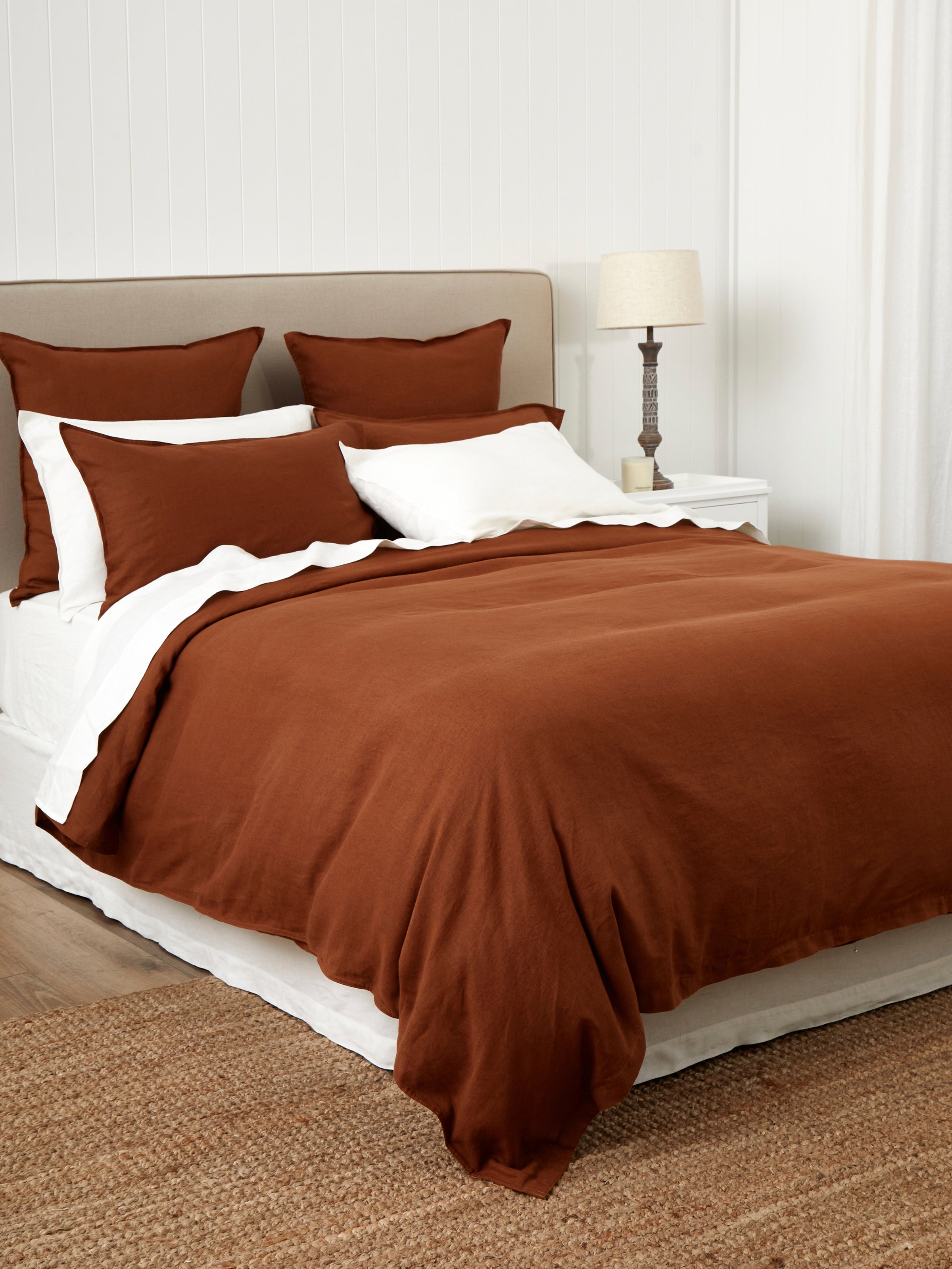 Loft Linen Duvet Cover Set | Sienna-3