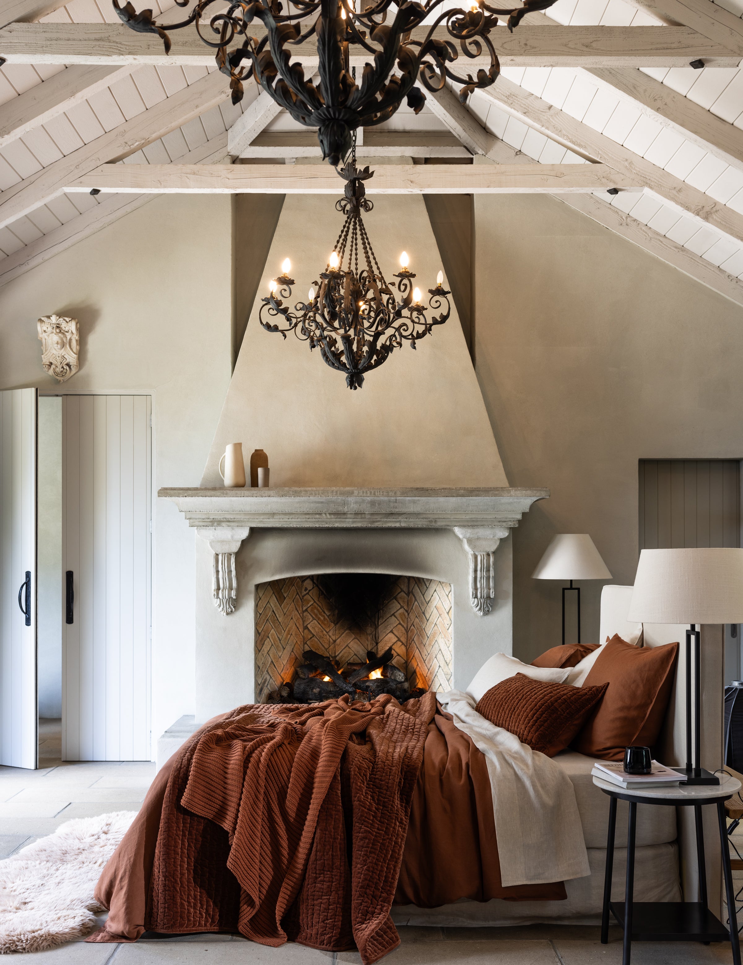 Loft Linen Duvet Cover Set | Sienna-5