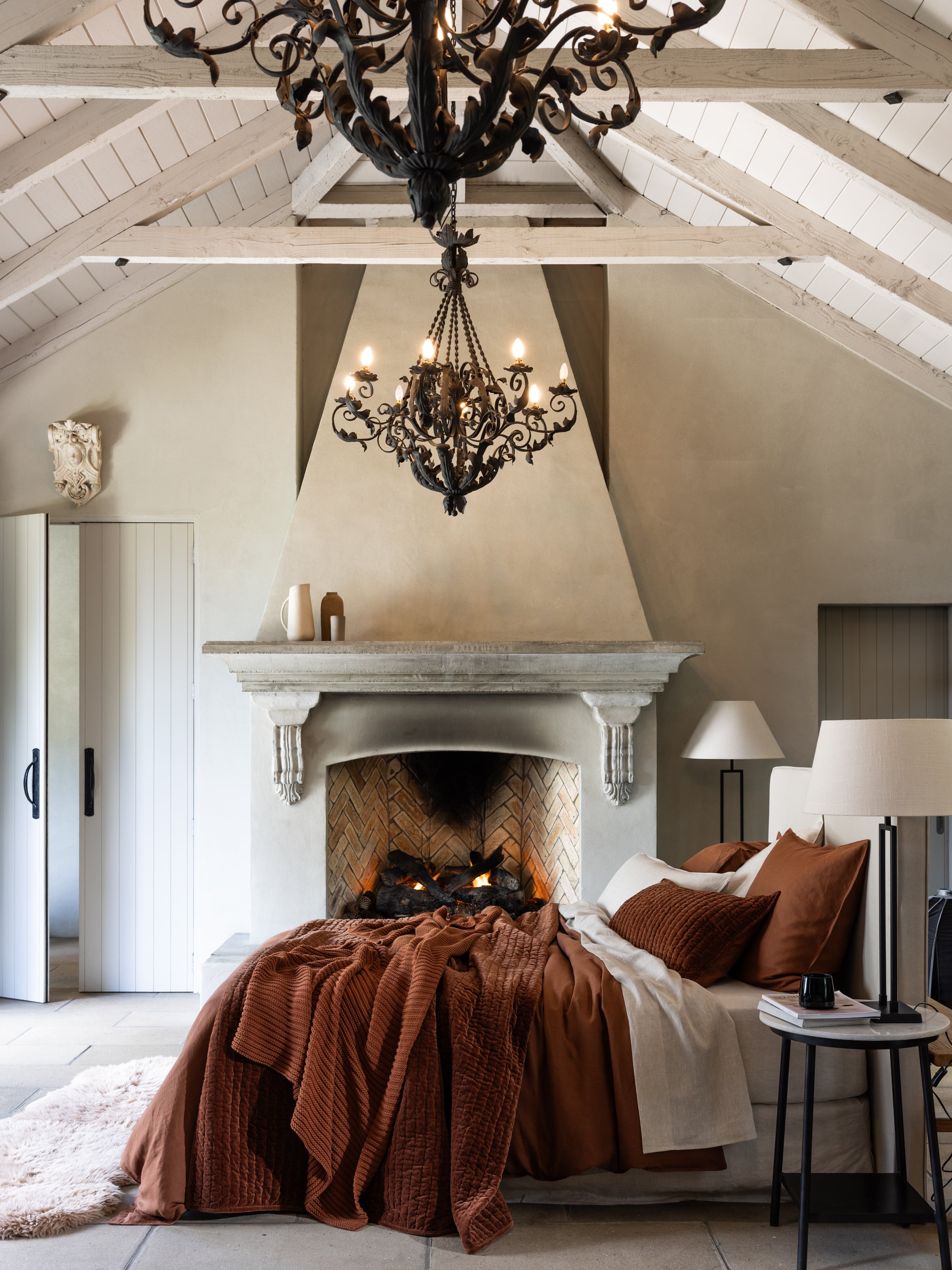 Loft Linen Duvet Cover Set | Sienna-5