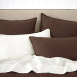 Loft Linen Duvet Cover Set in Cocoa | Cocoa-2