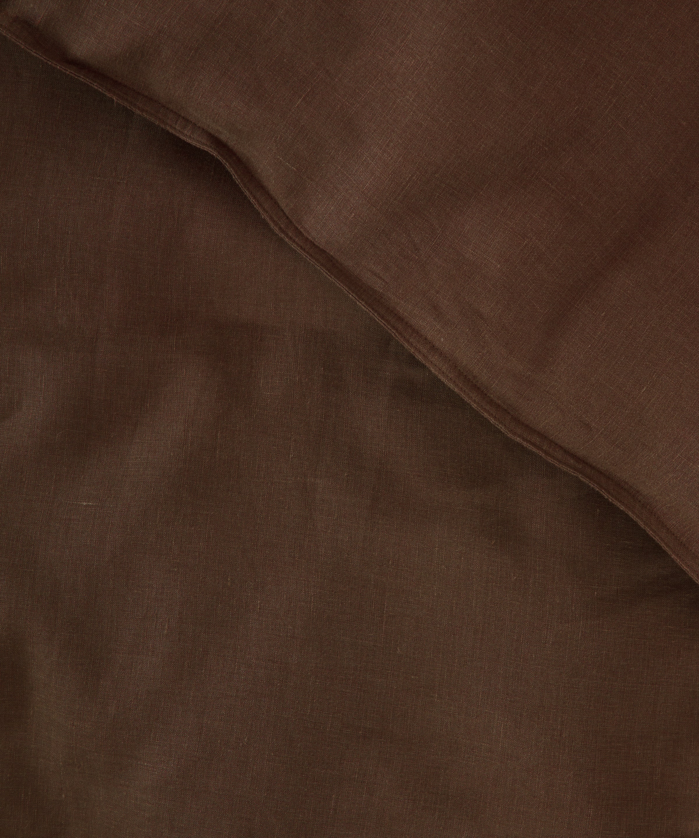 Loft Linen Duvet Cover Set in Cocoa | Cocoa-4