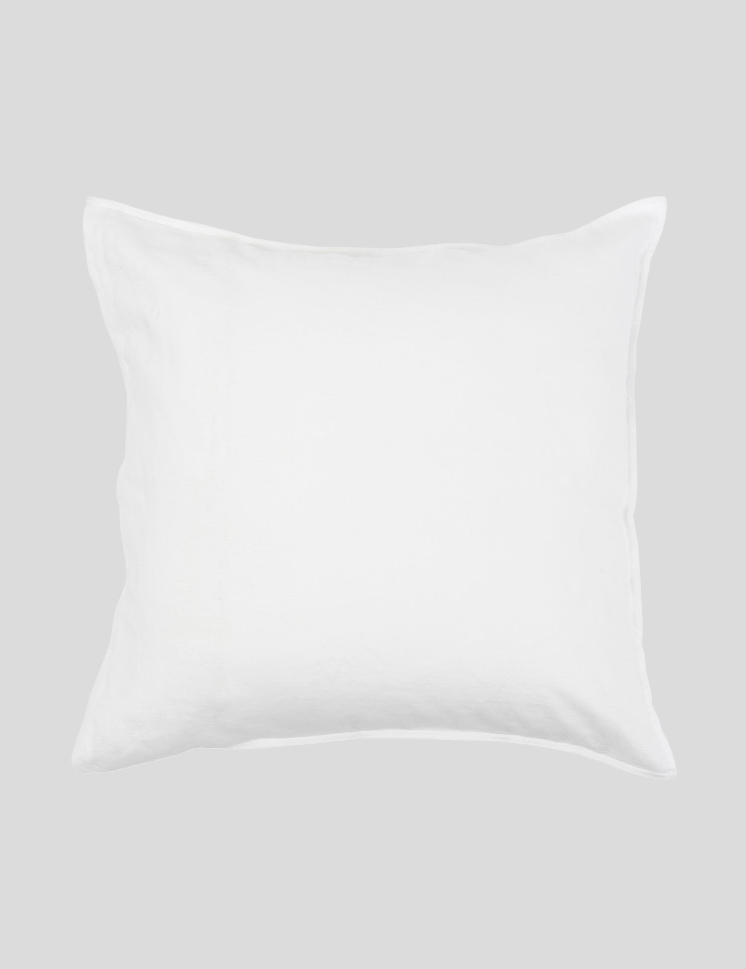 Loft Linen European Pillowcase | White-1