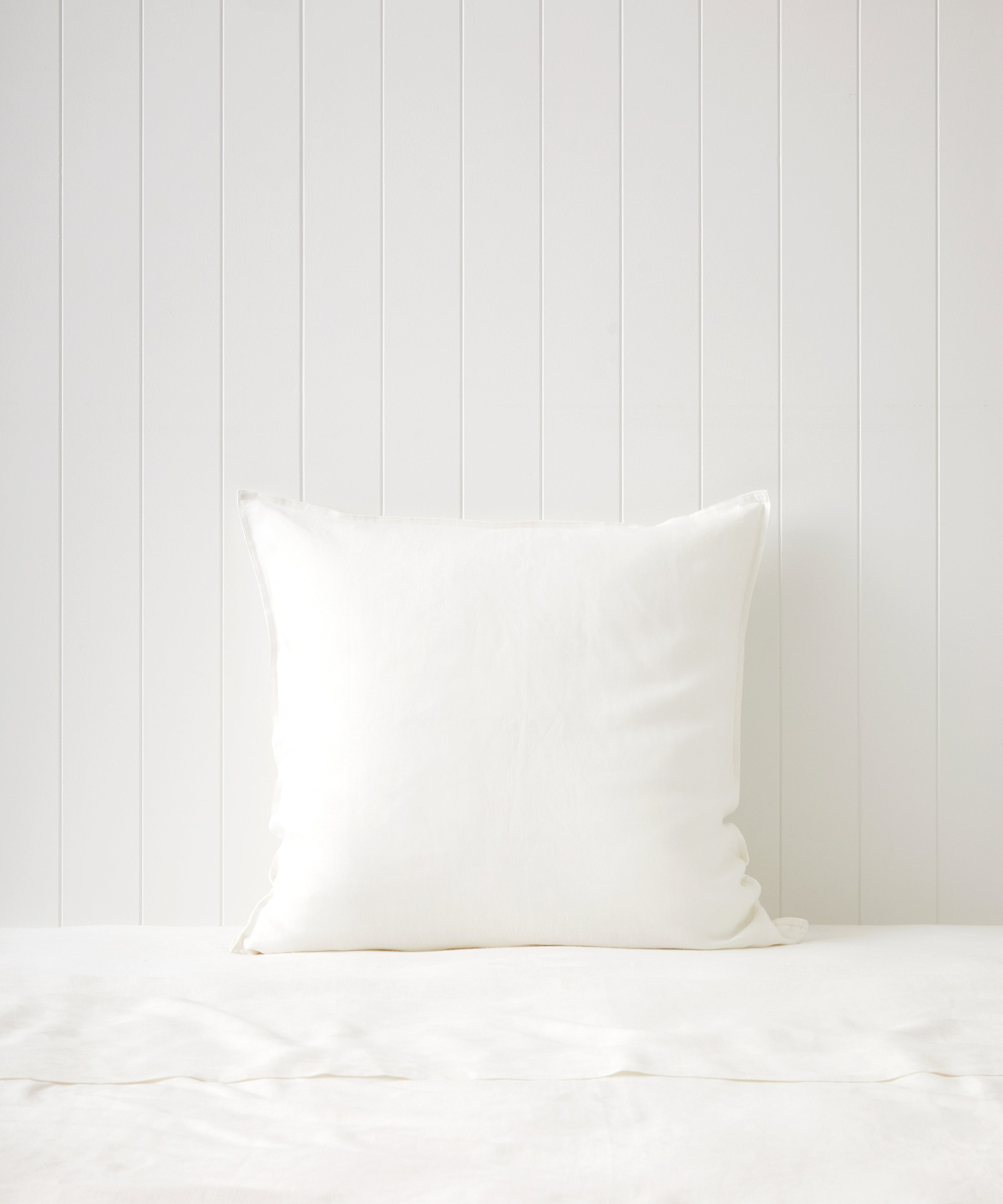 Loft Linen European Pillowcase | White-1