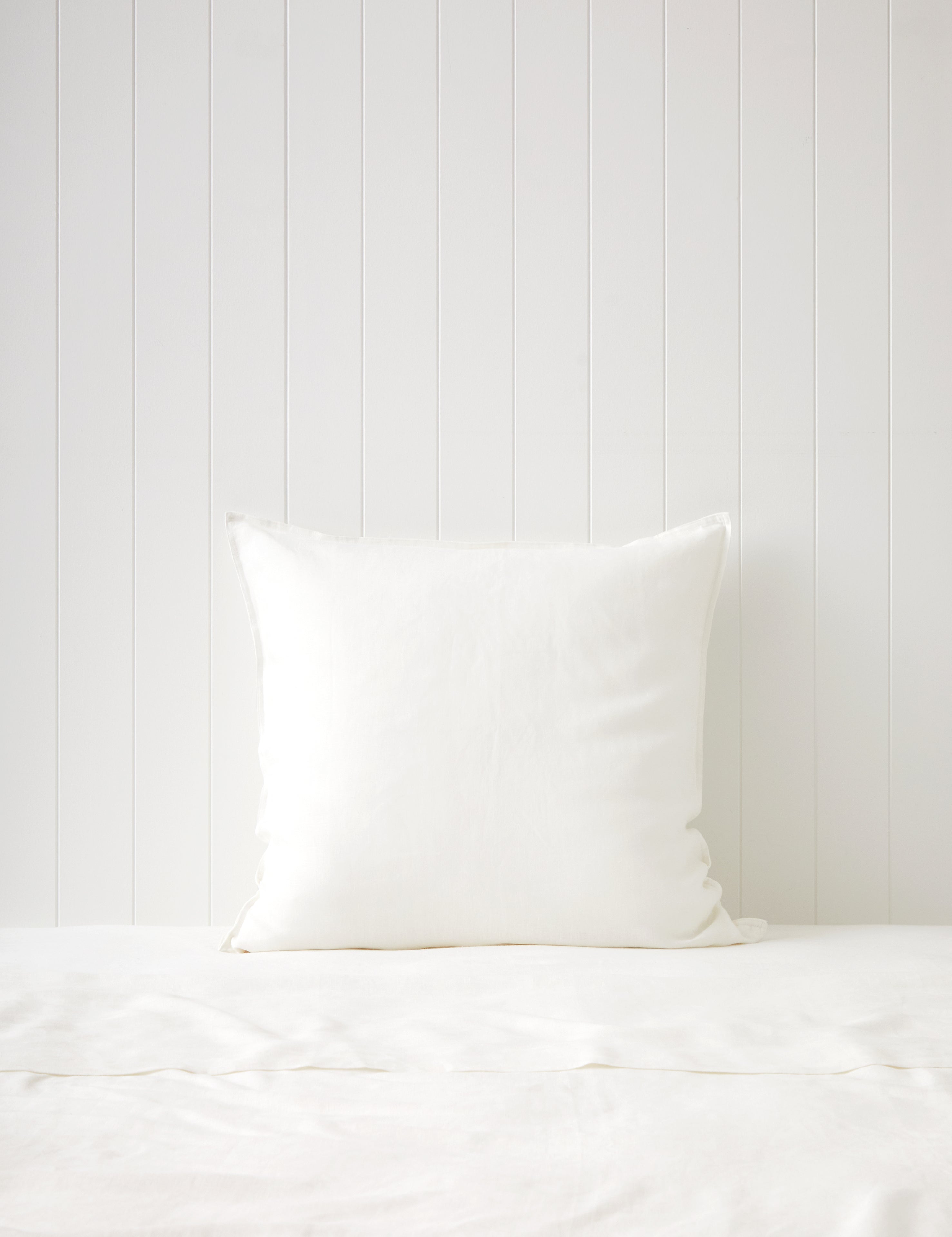 Loft Linen European Pillowcase | White-1