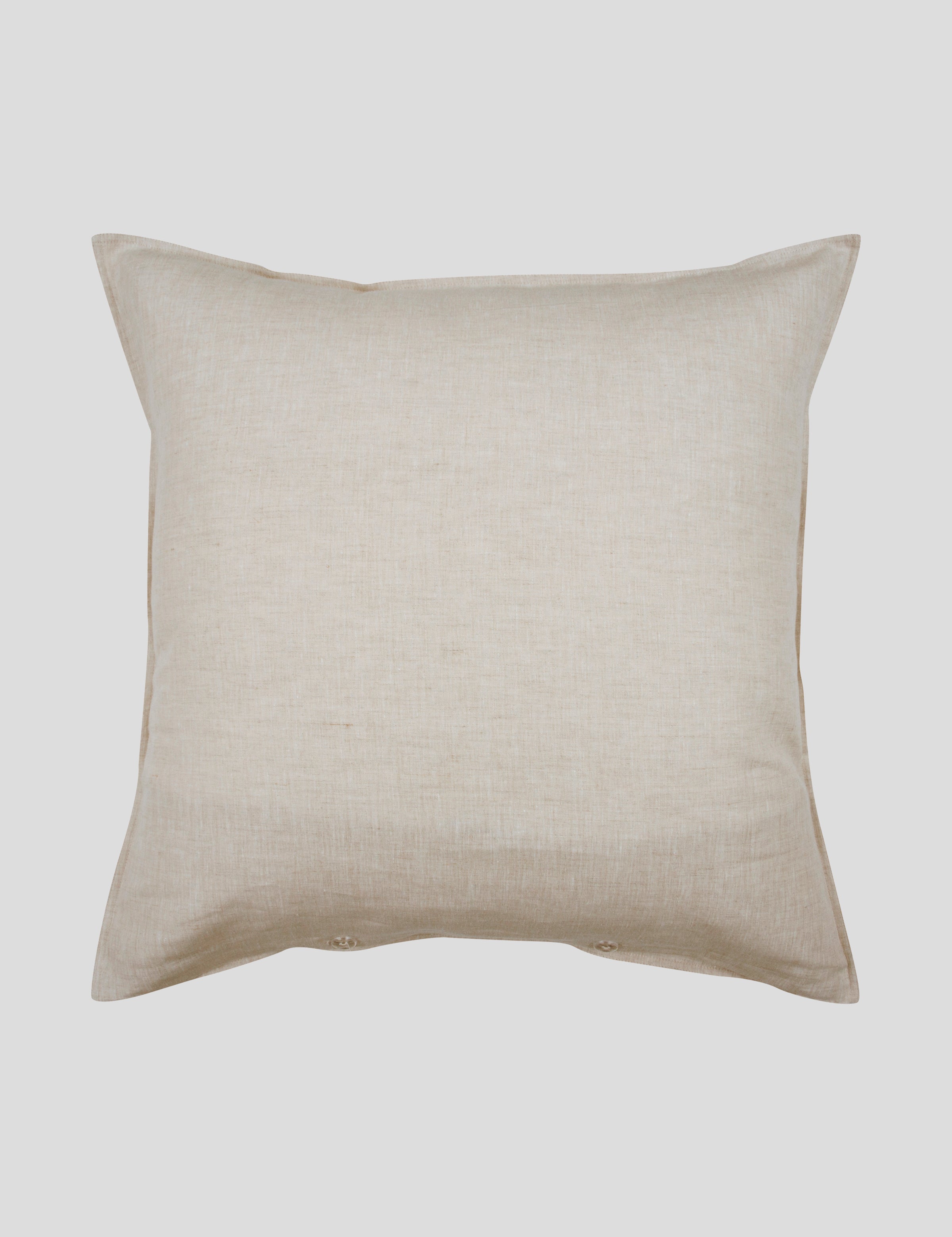 Loft Linen European Pillowcase in Natural | Natural-3