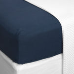 Loft Linen Fitted Sheet | Ink-1