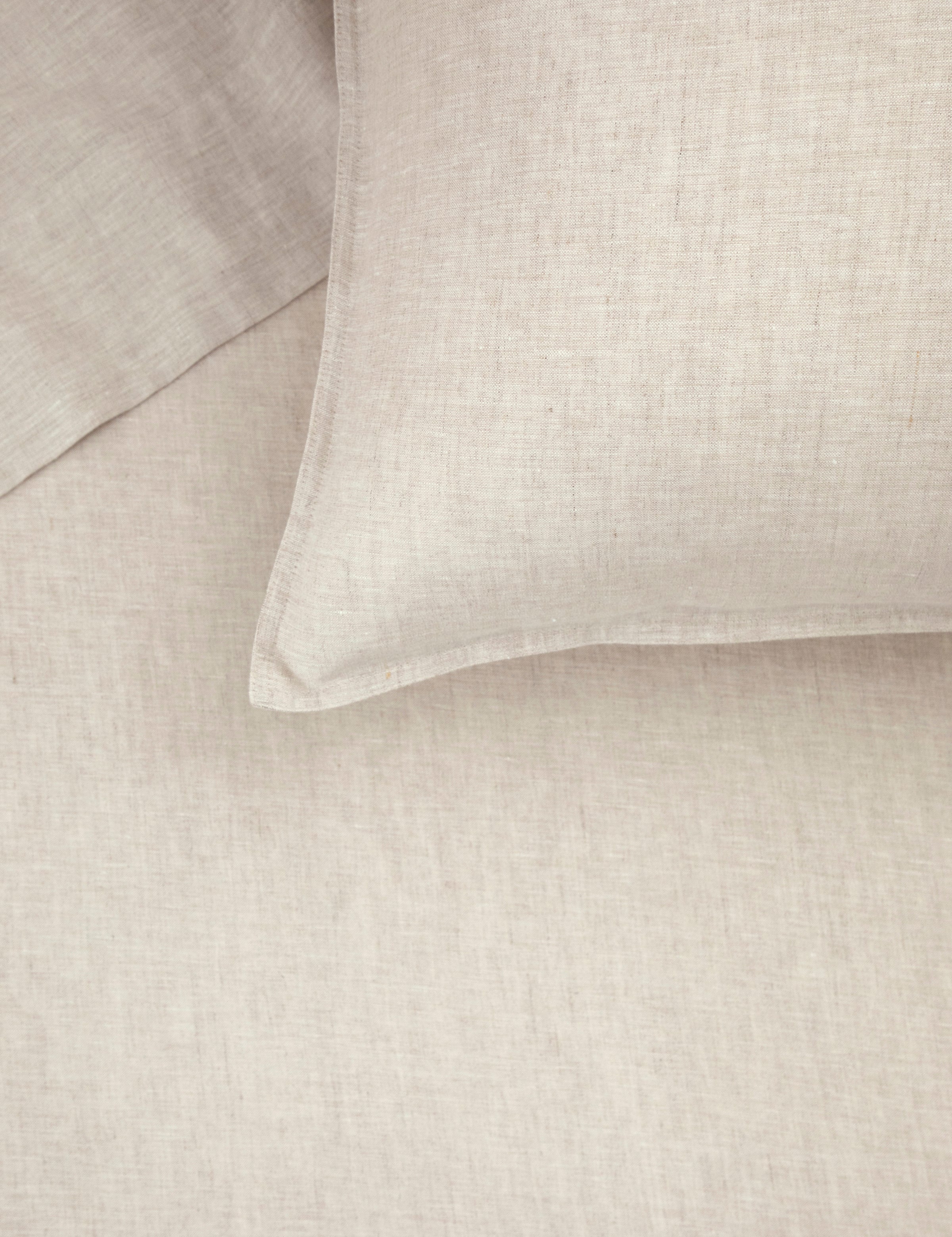 Loft Linen Flat Sheet | Natural-2