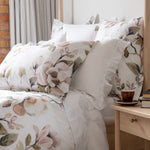 Loft Linen Frill Pillowcase Set | White-5