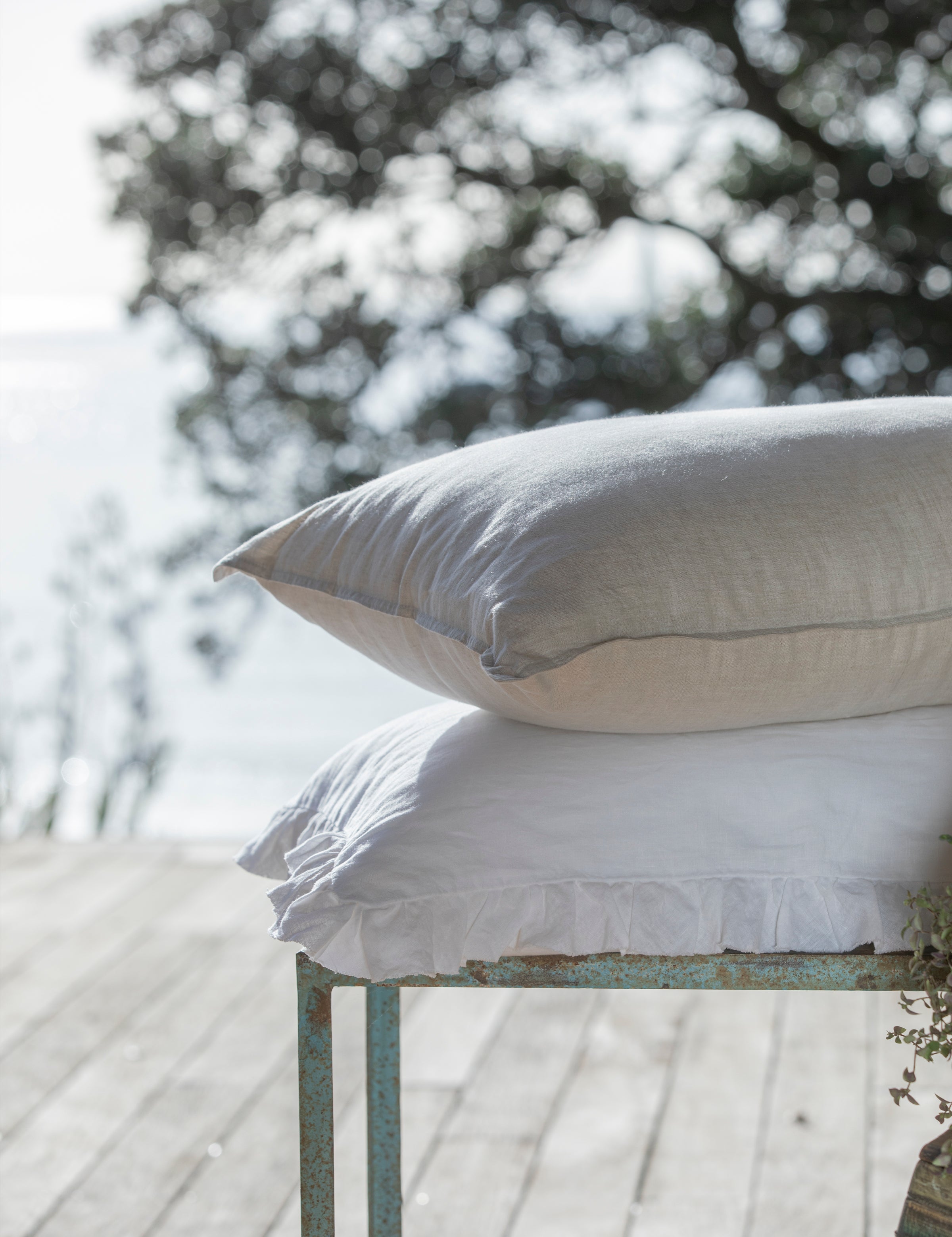 Loft Linen Lodge Pillowcase Set | Natural-2