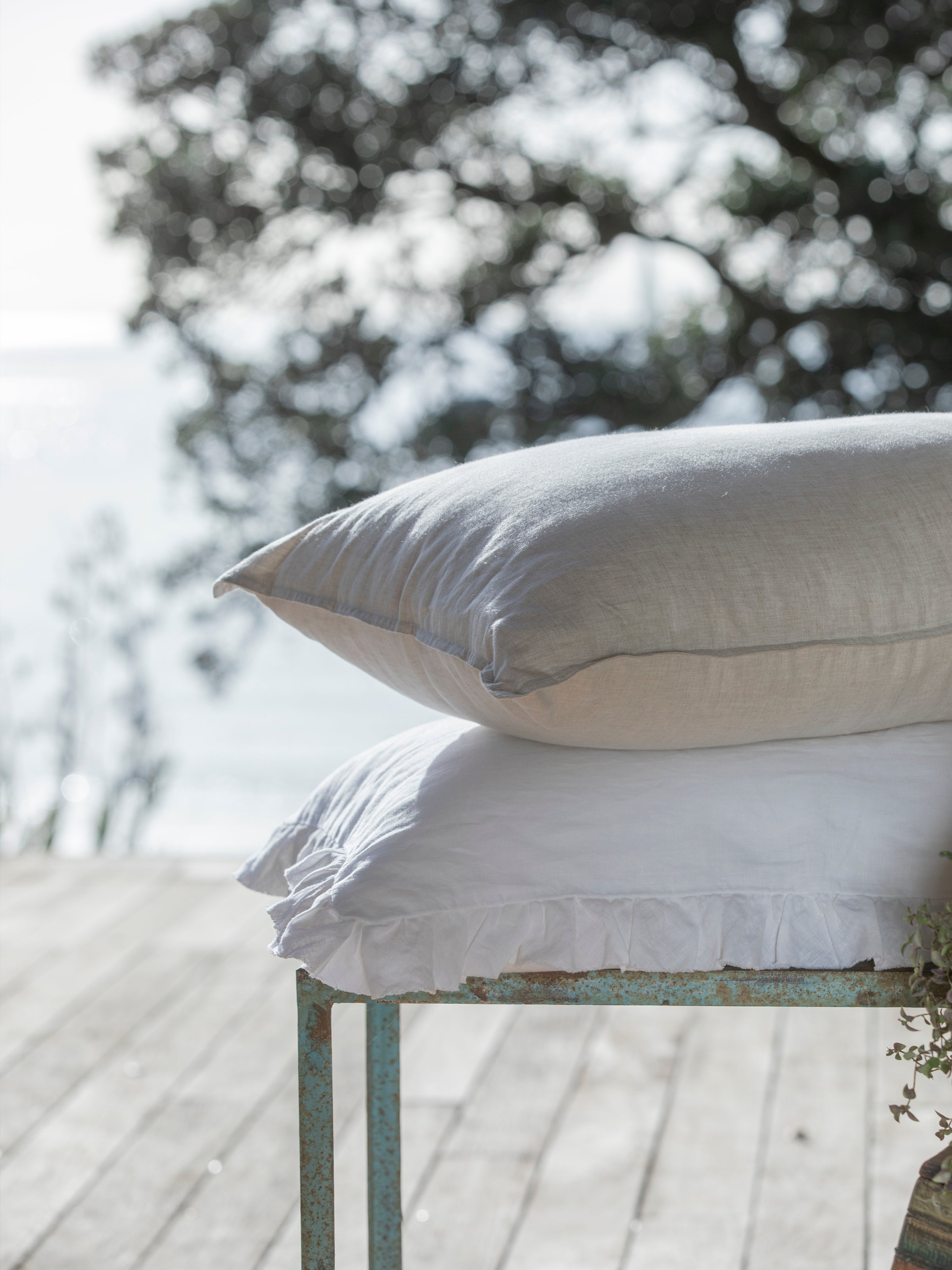 Loft Linen Standard Pillowcase Set | Natural-4