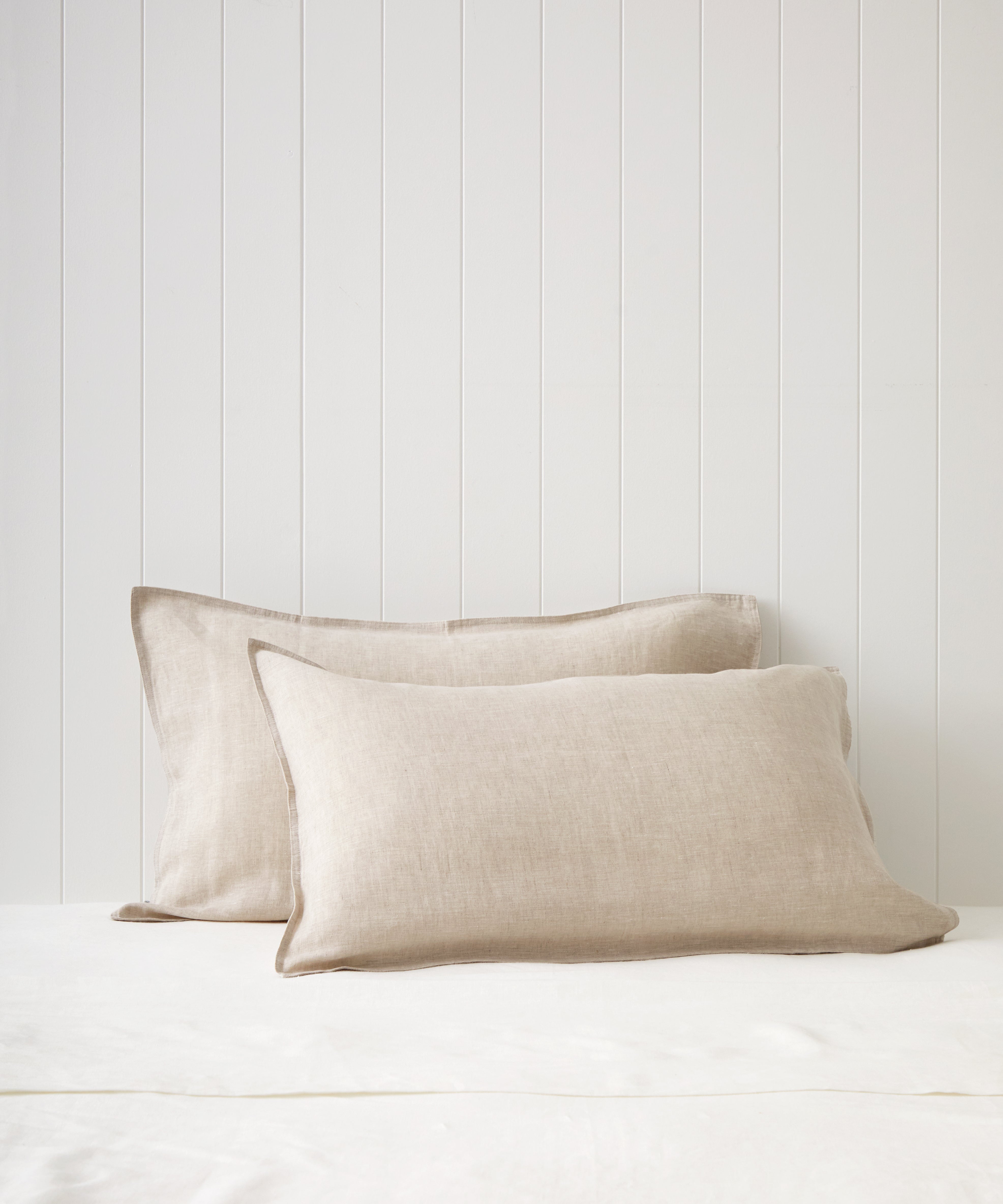 Loft Linen Standard Pillowcase Set in Natural | Natural-1