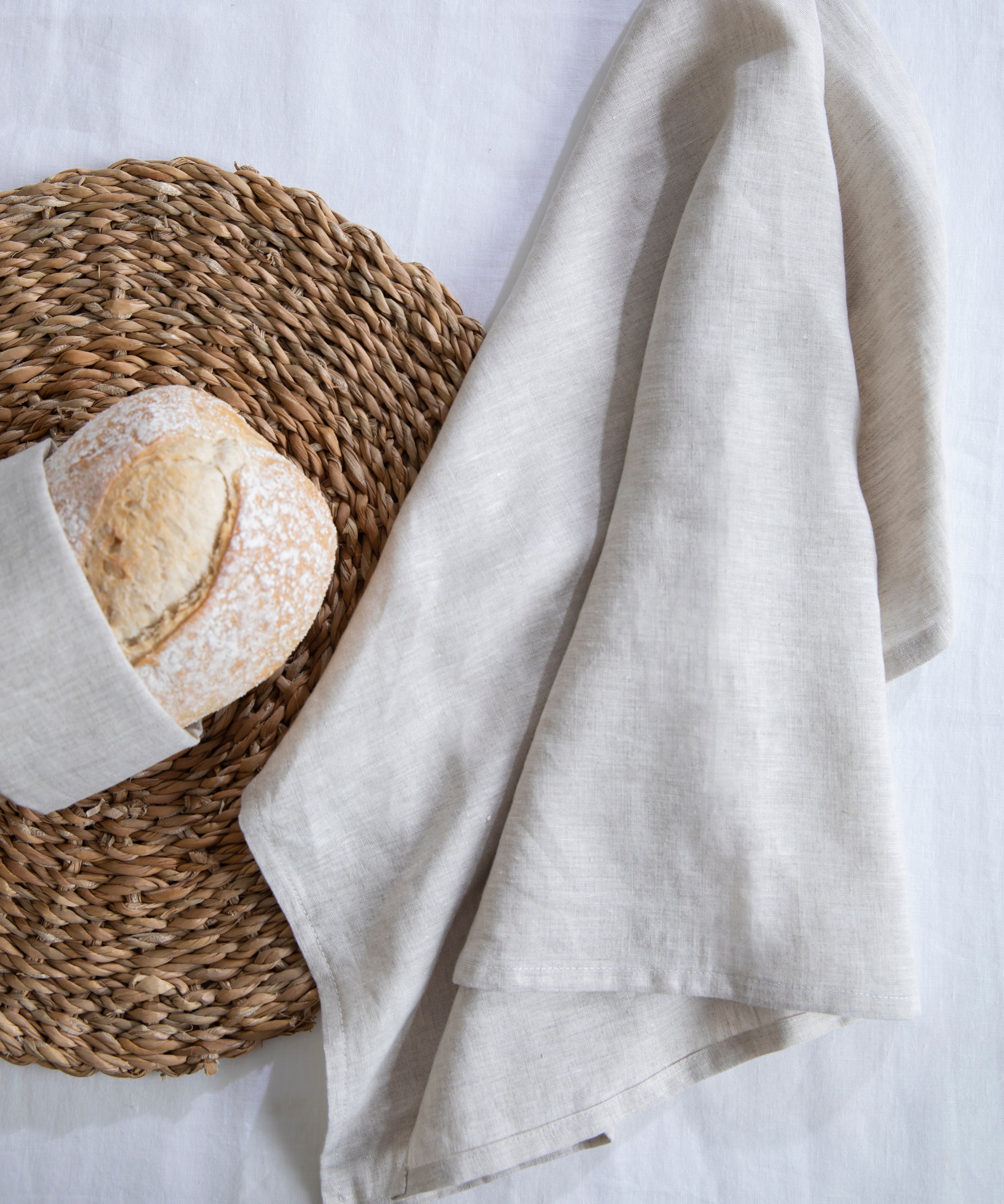 Loft Linen Tea Towel | Natural-2