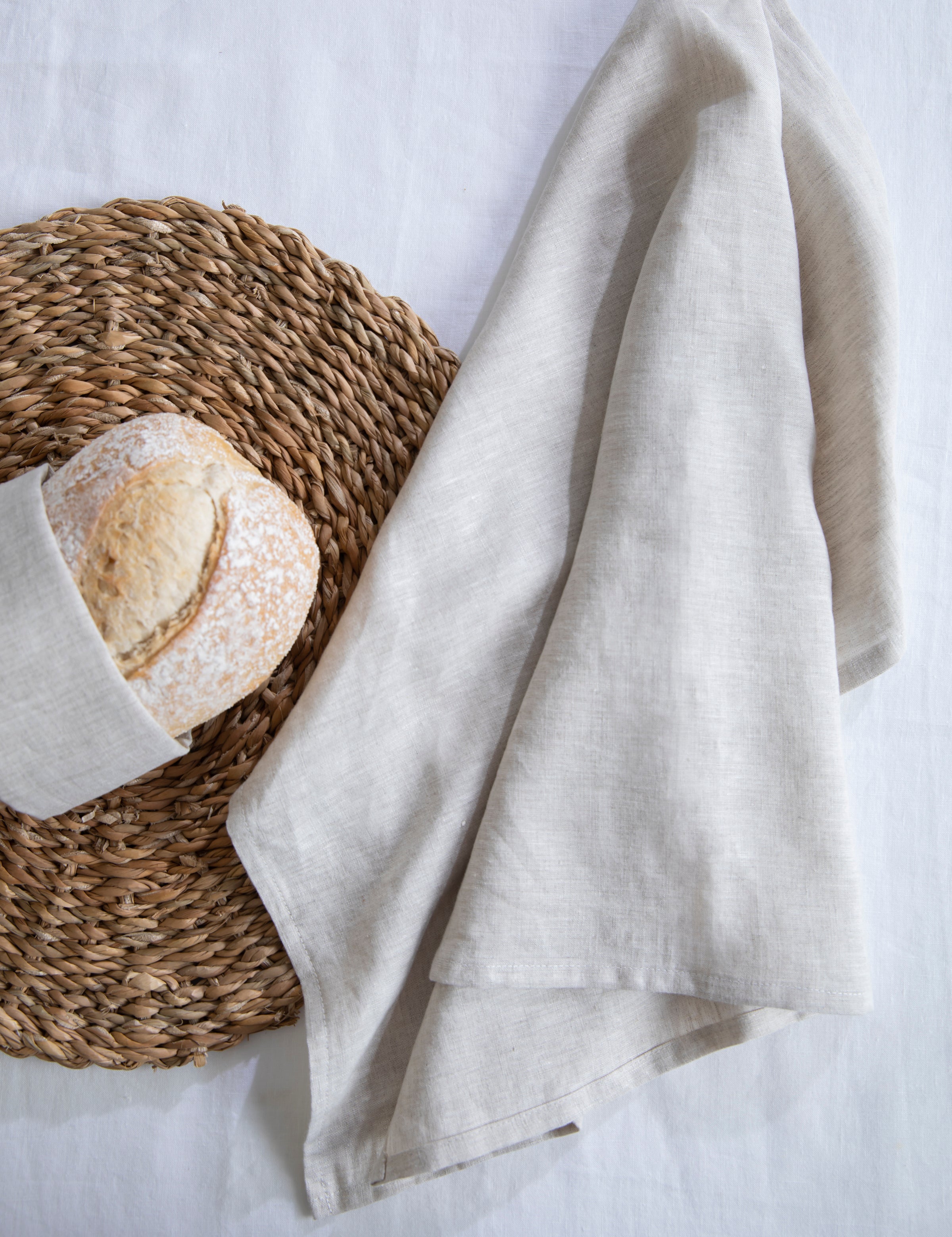 Loft Linen Tea Towel | Natural-2