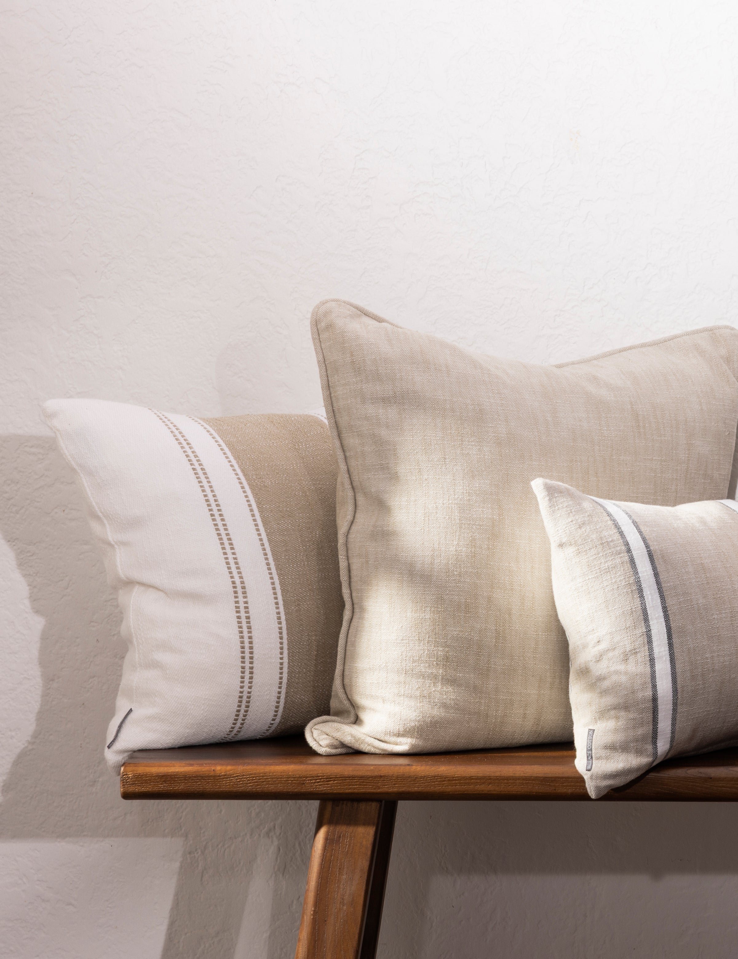 Loom Square Cushion Cover | Natural-2