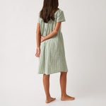 Lucie Empress Nightie | Green Gingham-4