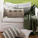 Madrid Blanket | Olive-2