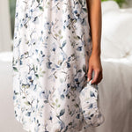Magalie Eye Mask | Blue Floral-3