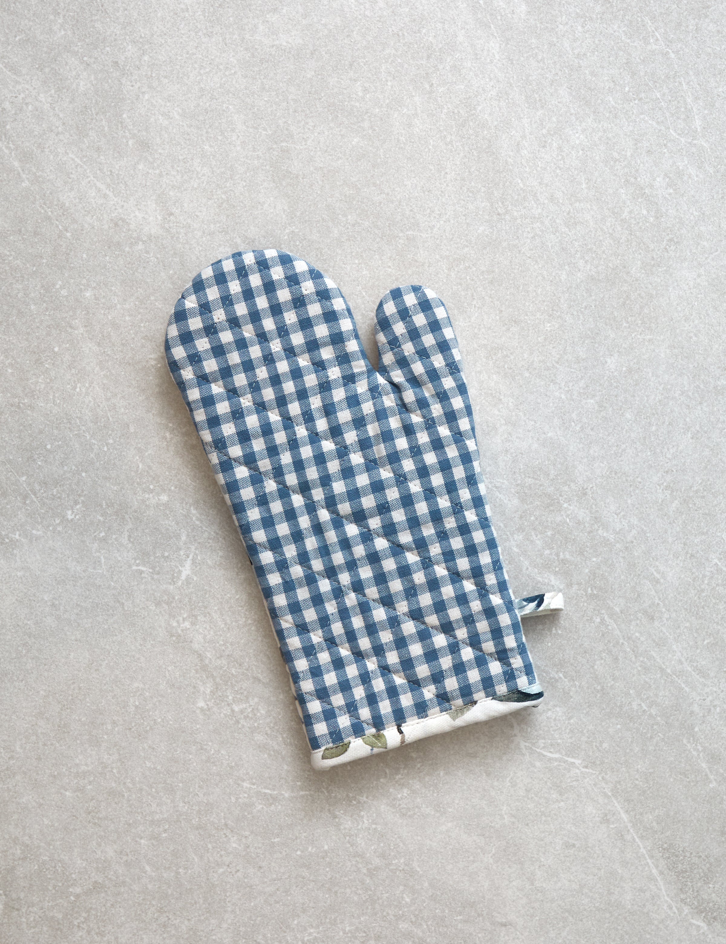 Magalie Single Oven Glove | Blue Multi-2