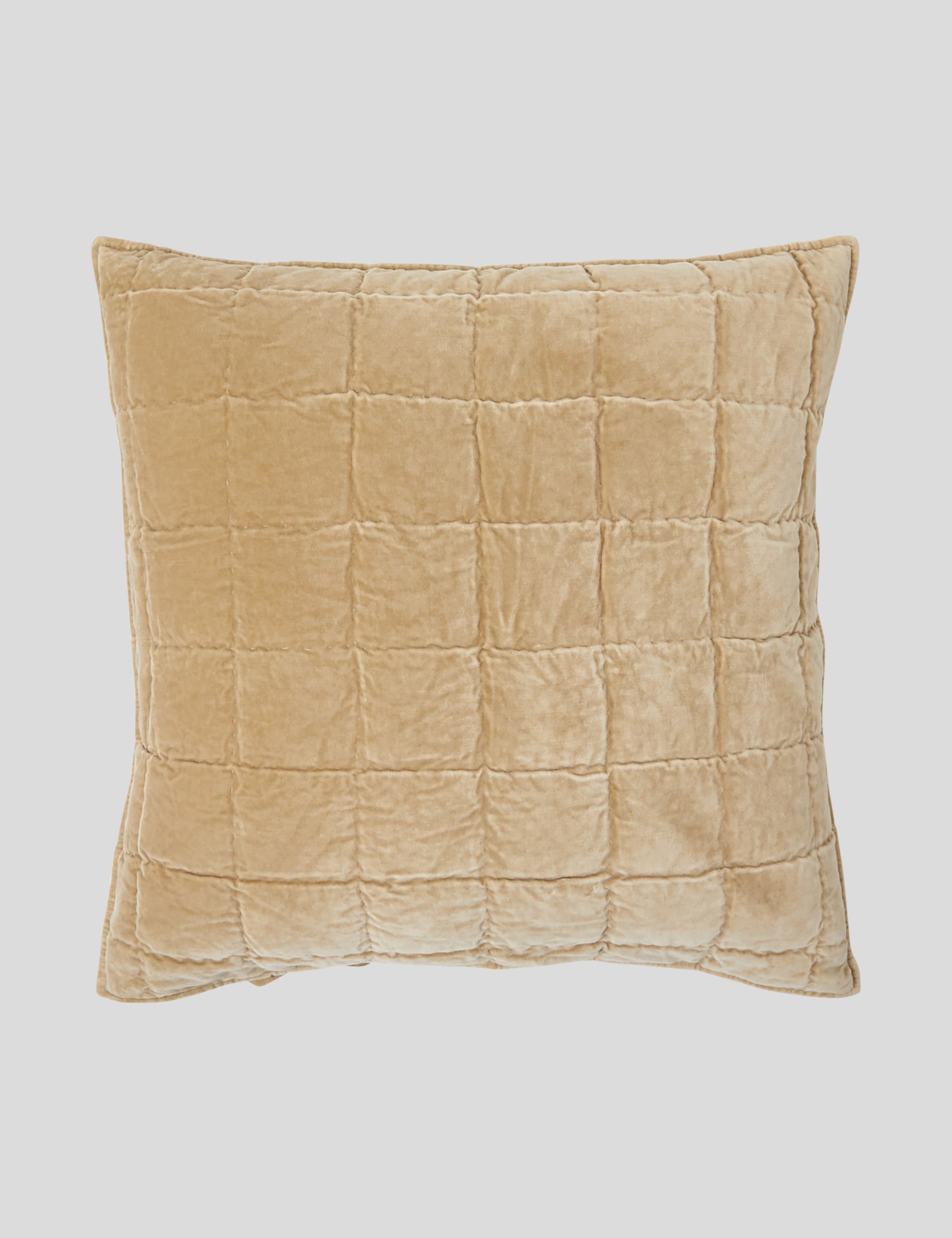Maison Velvet European Pillowcase | Caramel-1