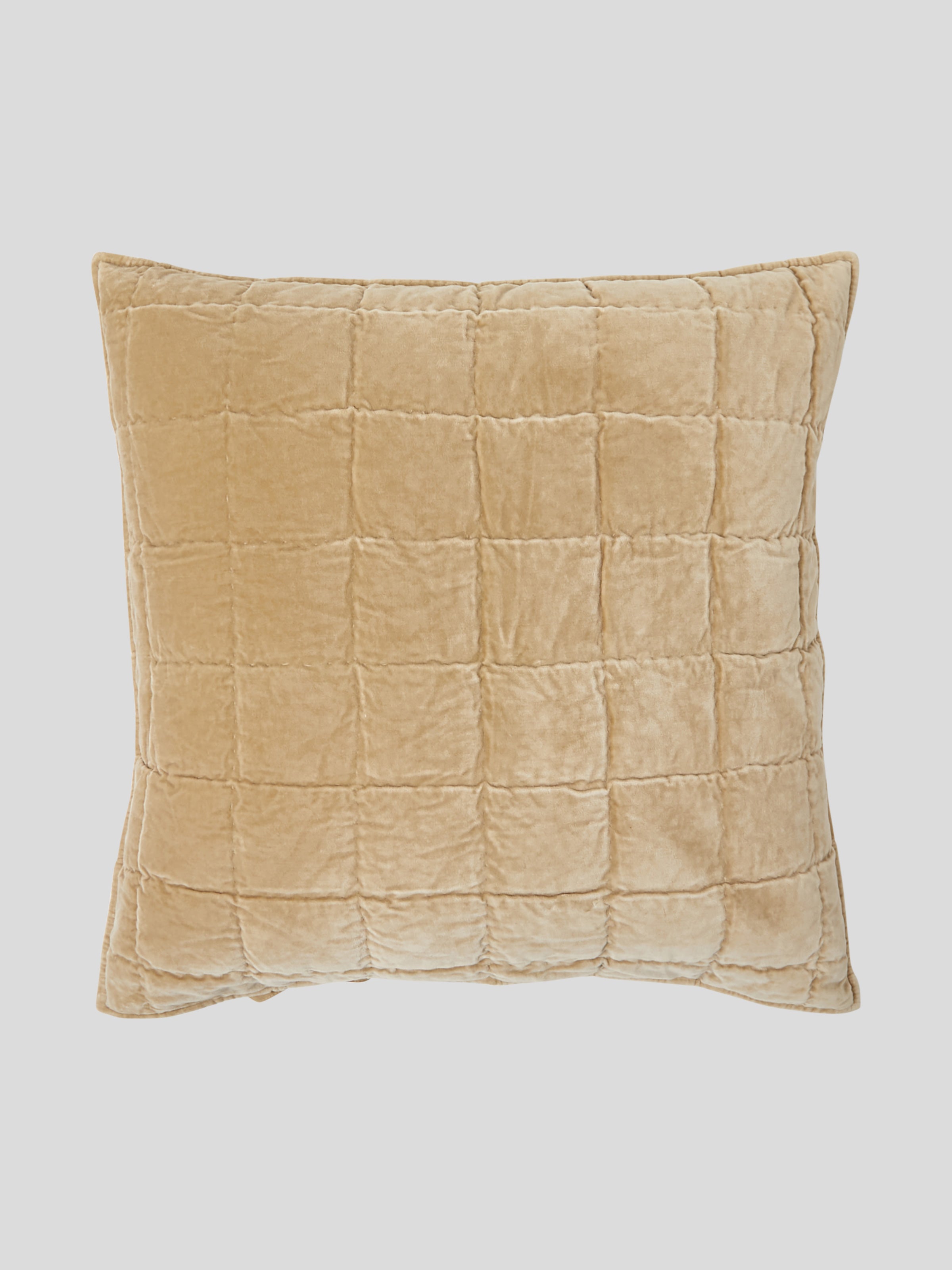 Maison Velvet European Pillowcase | Caramel-1