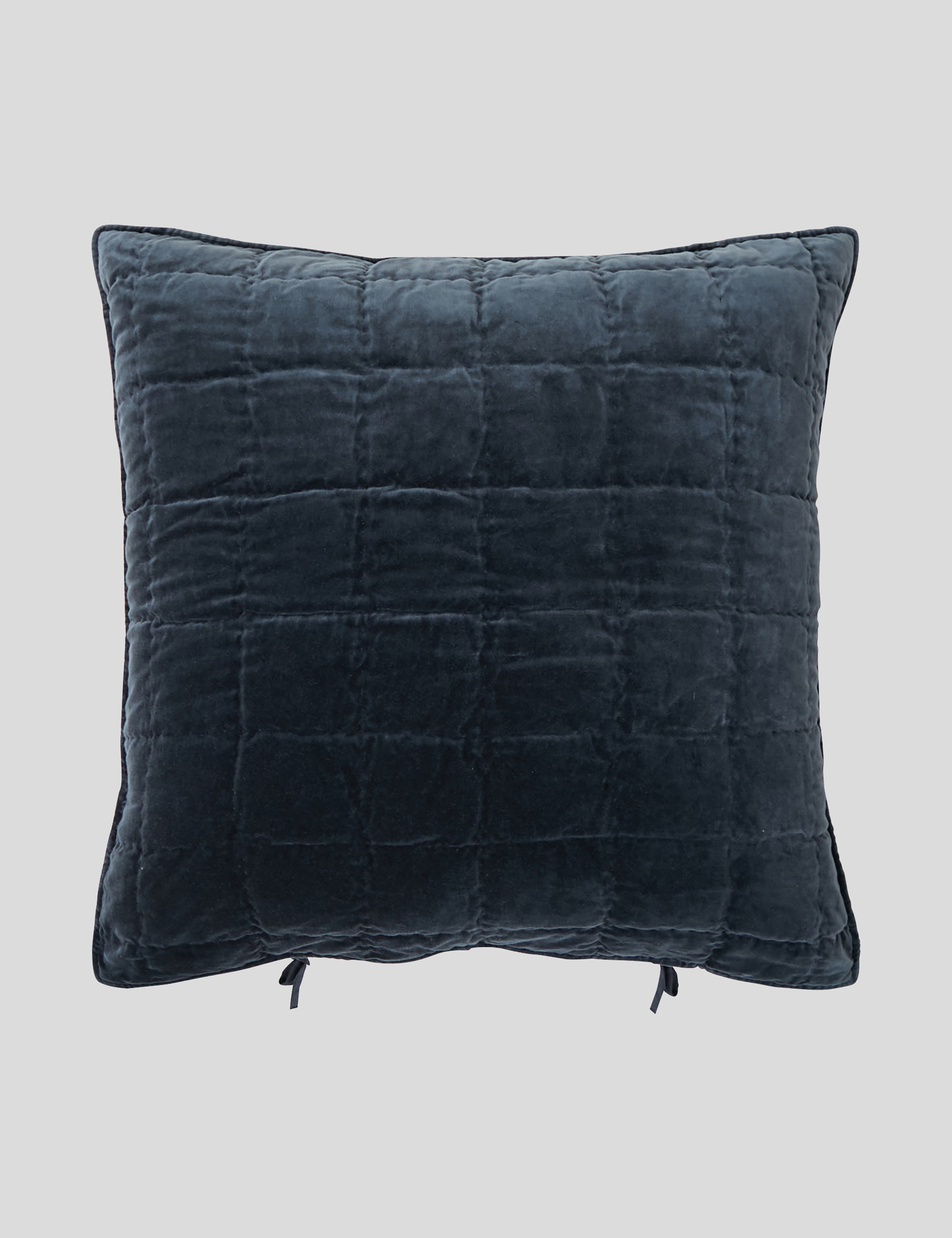Maison Velvet European Pillowcase | Midnight-1