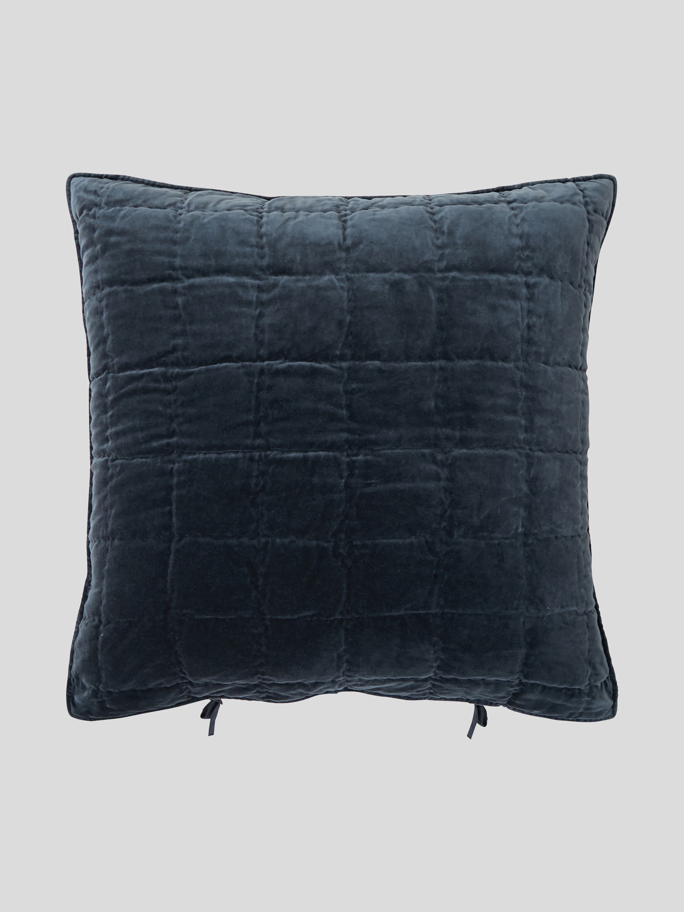 Maison Velvet European Pillowcase | Midnight-1