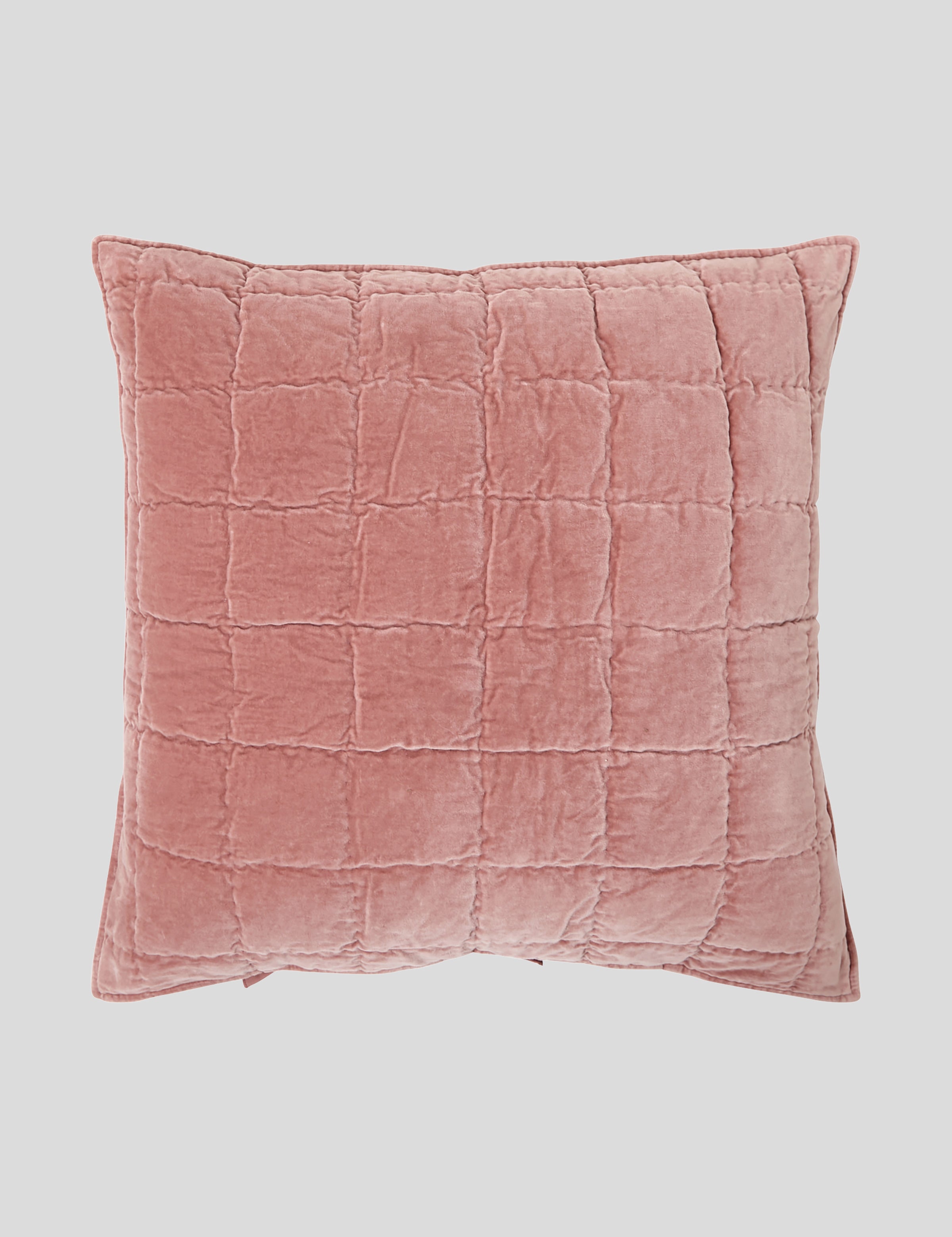 Maison Velvet European Pillowcase | Rose-1