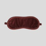 Maison Velvet Eye Mask | Merlot-1