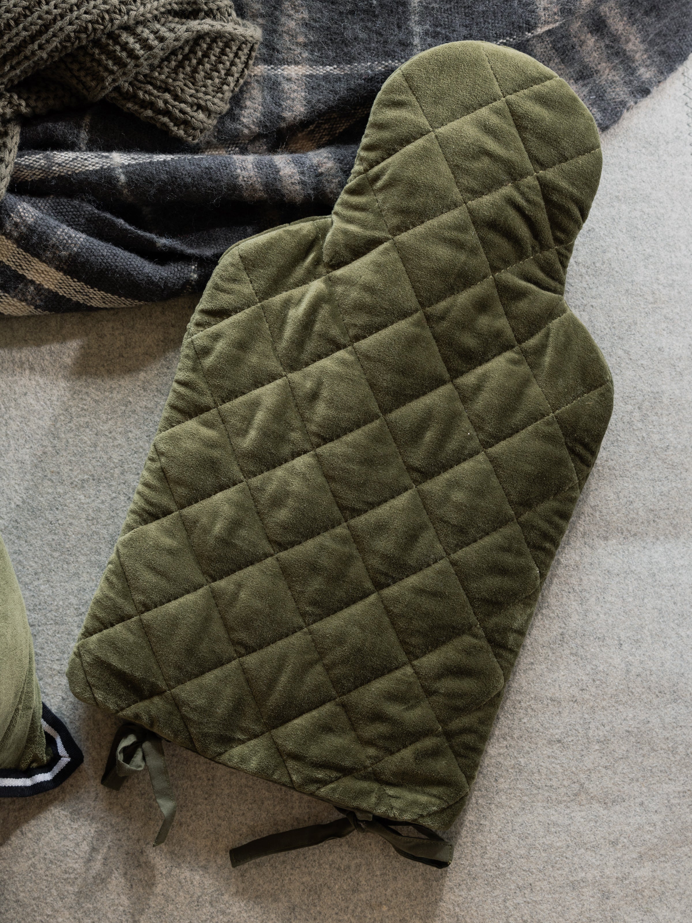 Maison Velvet Hottie Cover | Olive-2